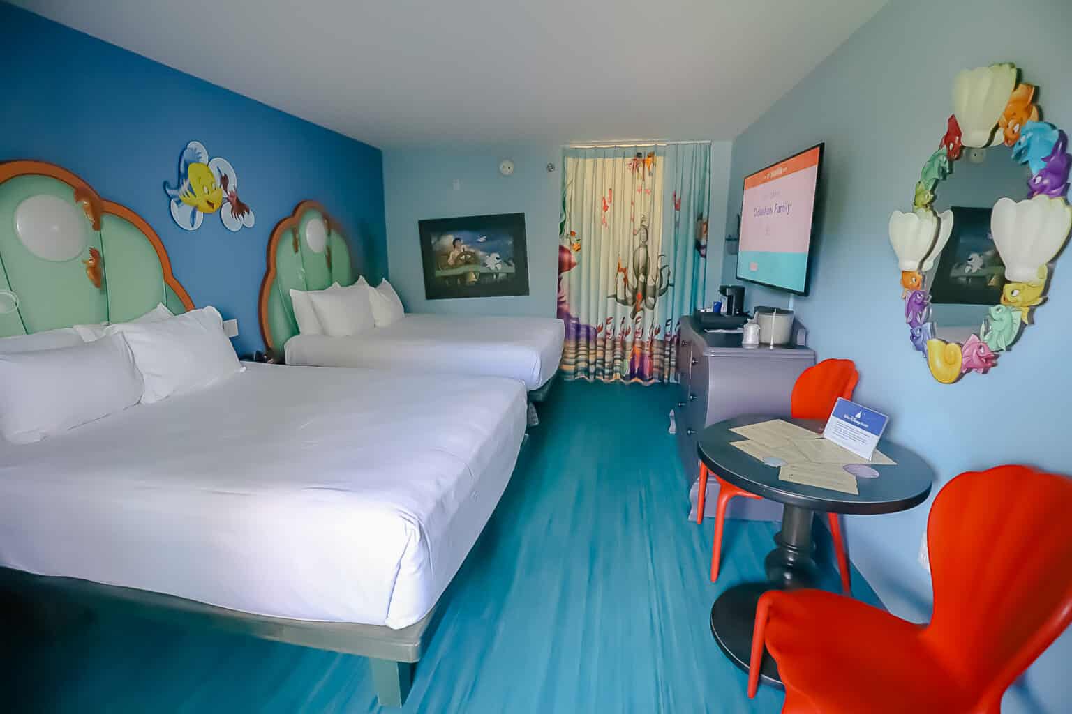 Photos and Thoughts on The Little Mermaid Rooms at Disney's Art of ...