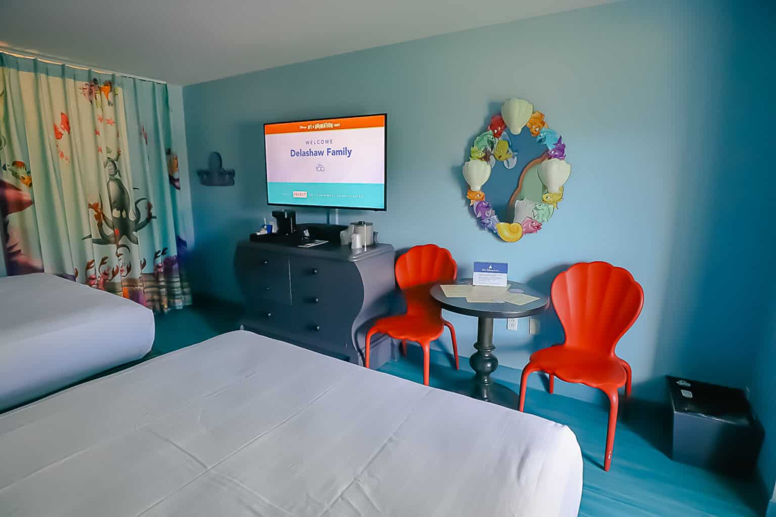 Photos and Thoughts on The Little Mermaid Rooms at Disney's Art of ...