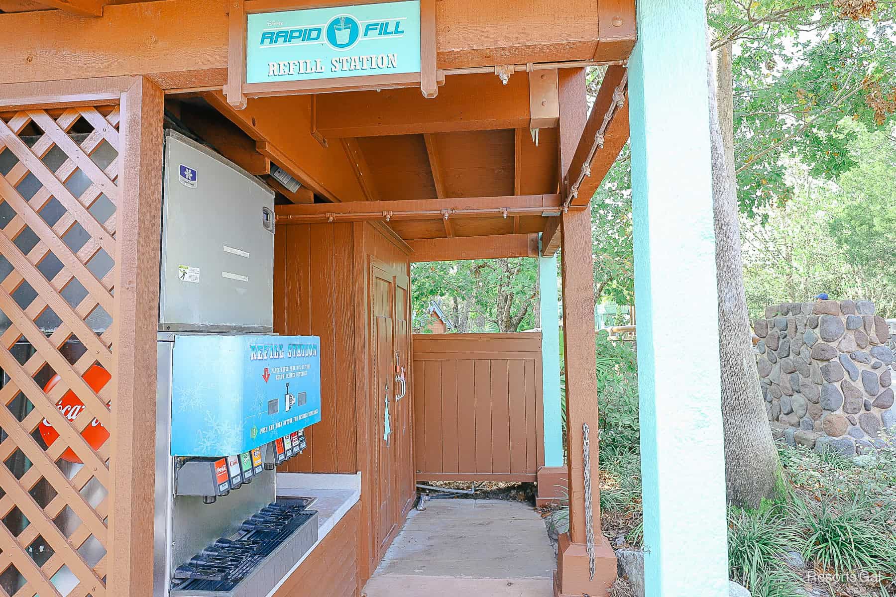 Rapid Fill Beverage Stations at Blizzard Beach 