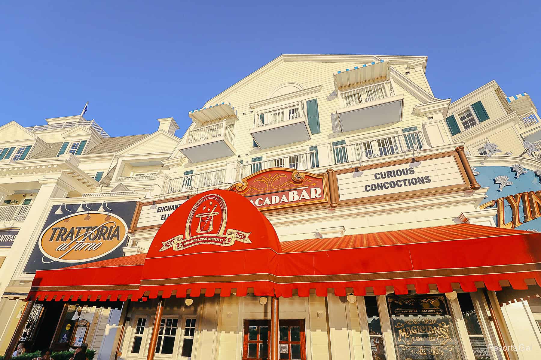 Disney's Boardwalk Restaurants Abracadabar