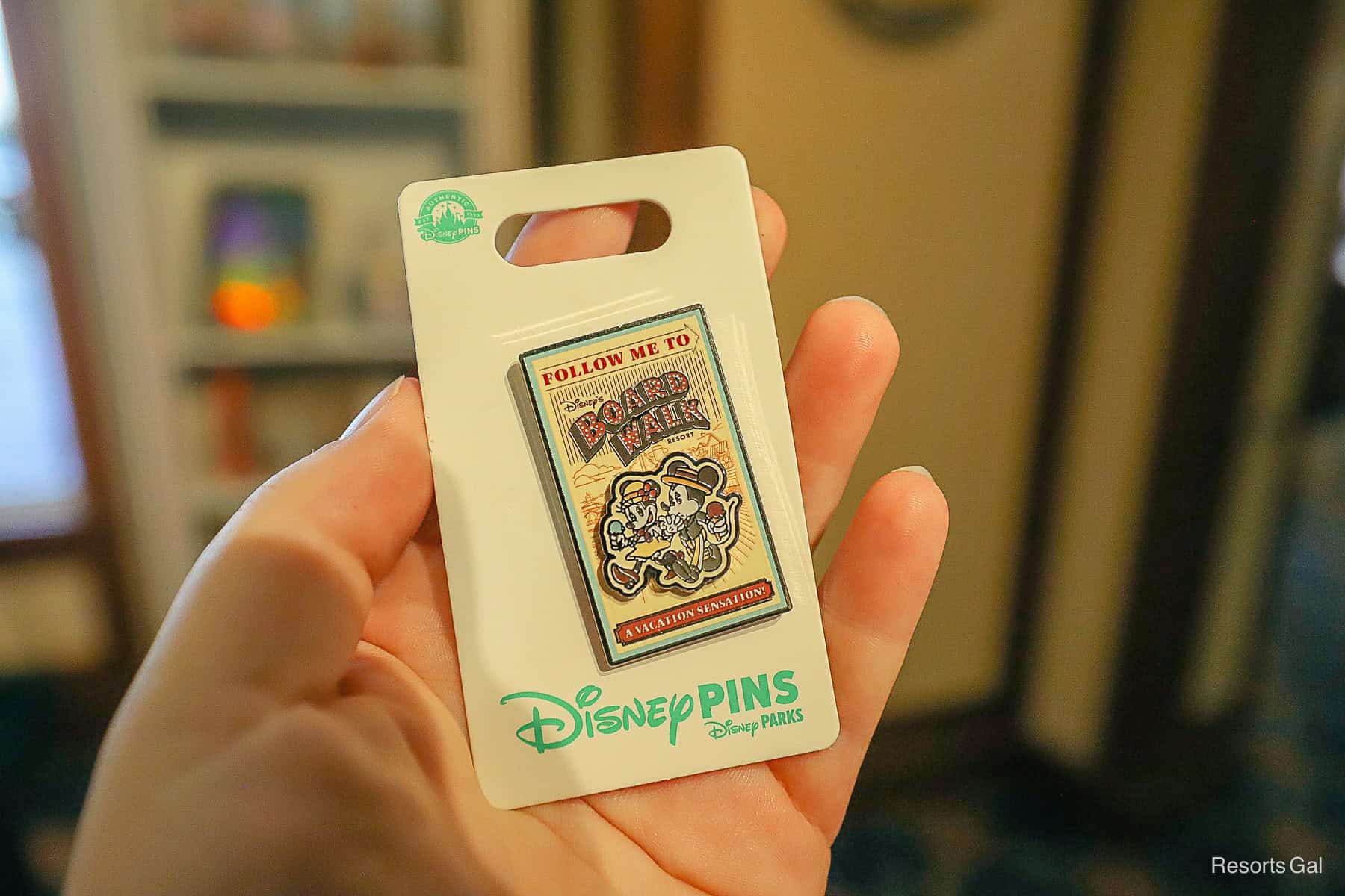 Disney Boardwalk "follow me to the Boardwalk" pin collector series 2024 