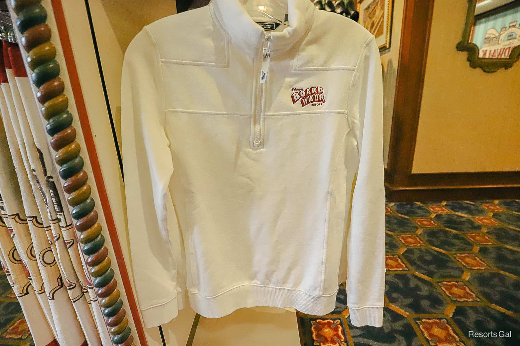 Disney Boardwalk Resort logo long-sleeve pullover