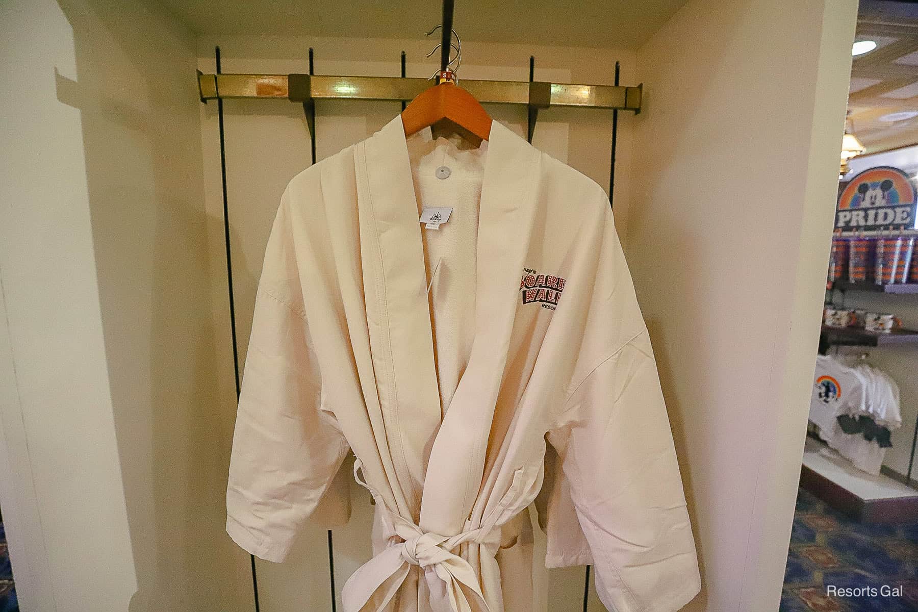 Disney's Boardwalk Resort Robe with logo 