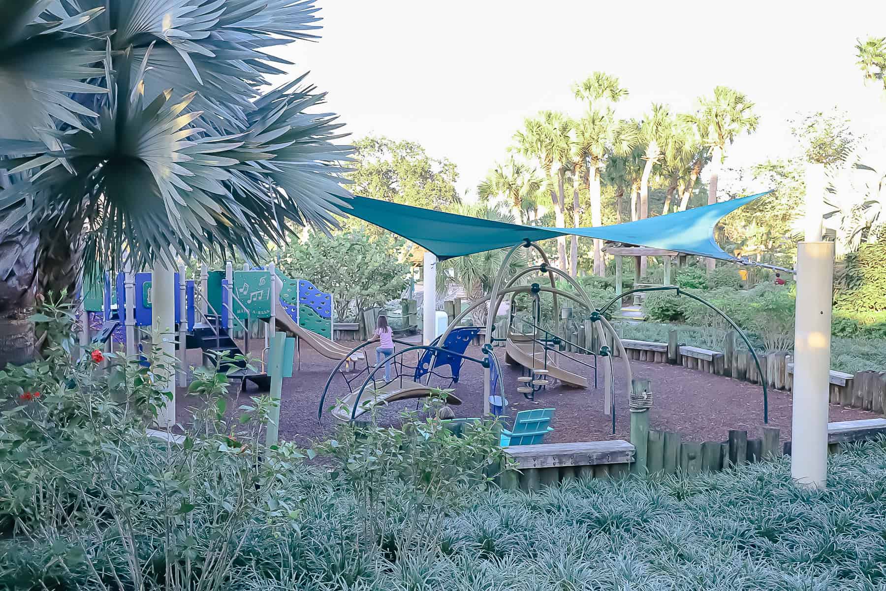 playground at Disney's Caribbean Beach Resort 