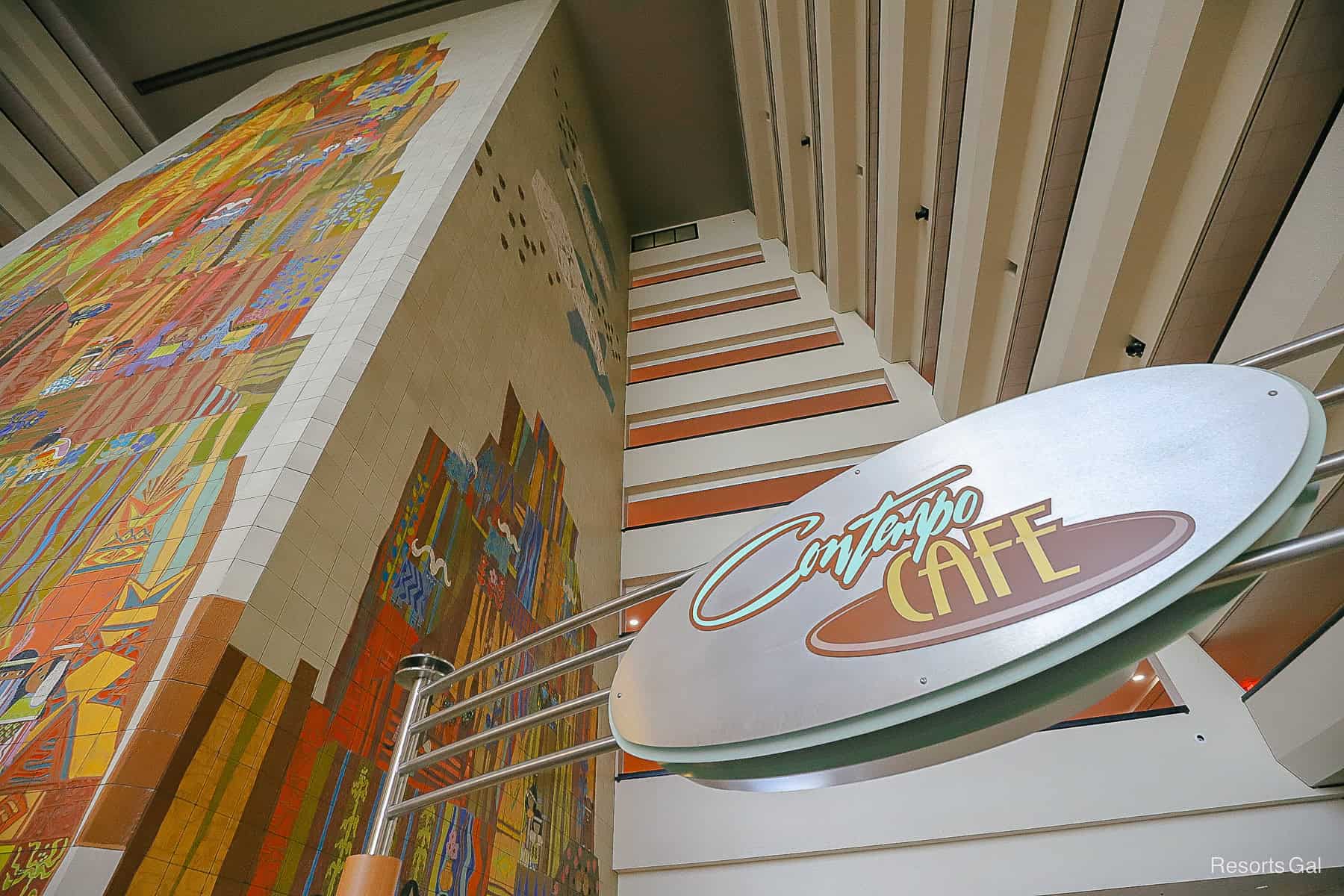 Contempo Cafe signage 