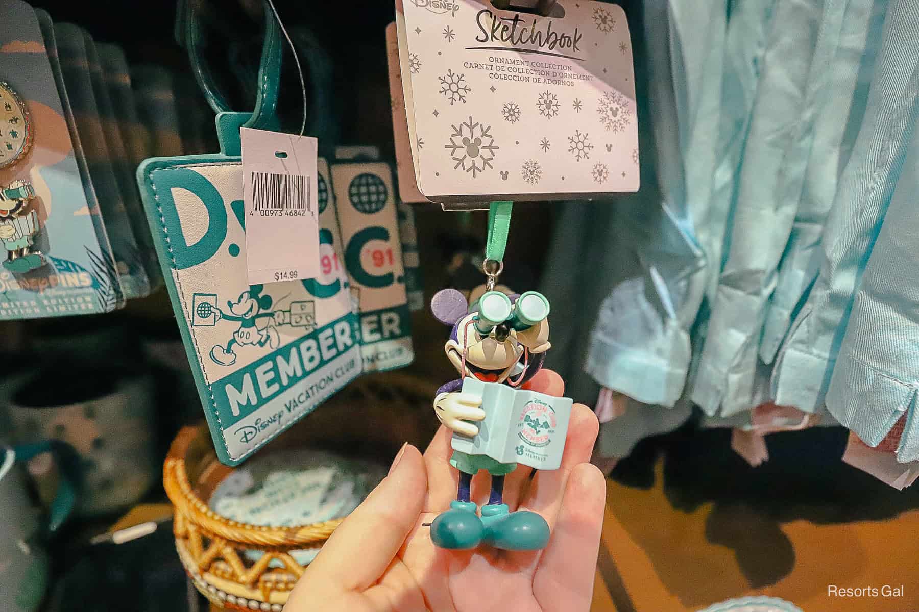 Disney DVC Sketchbook ornament 