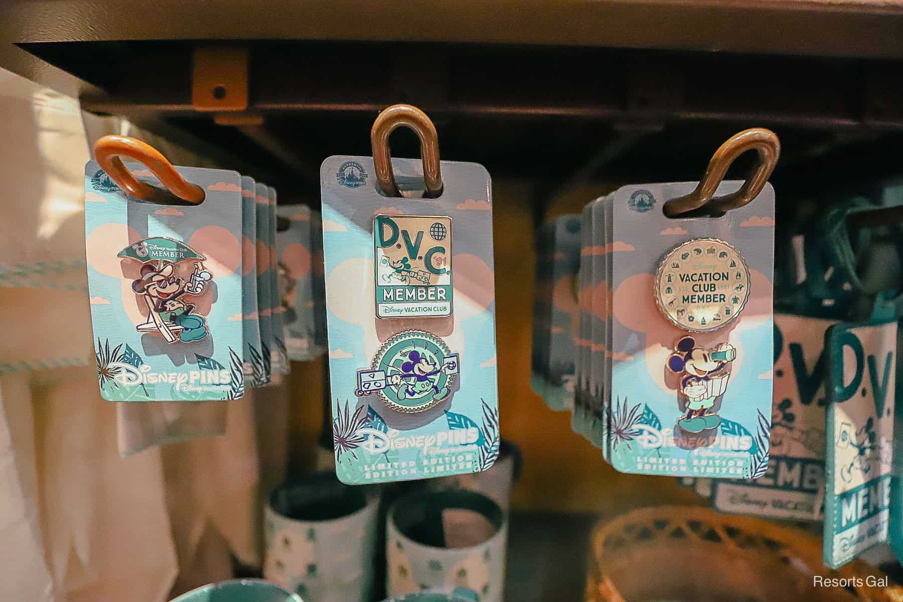 new 2024 Disney Vacation Club pins 