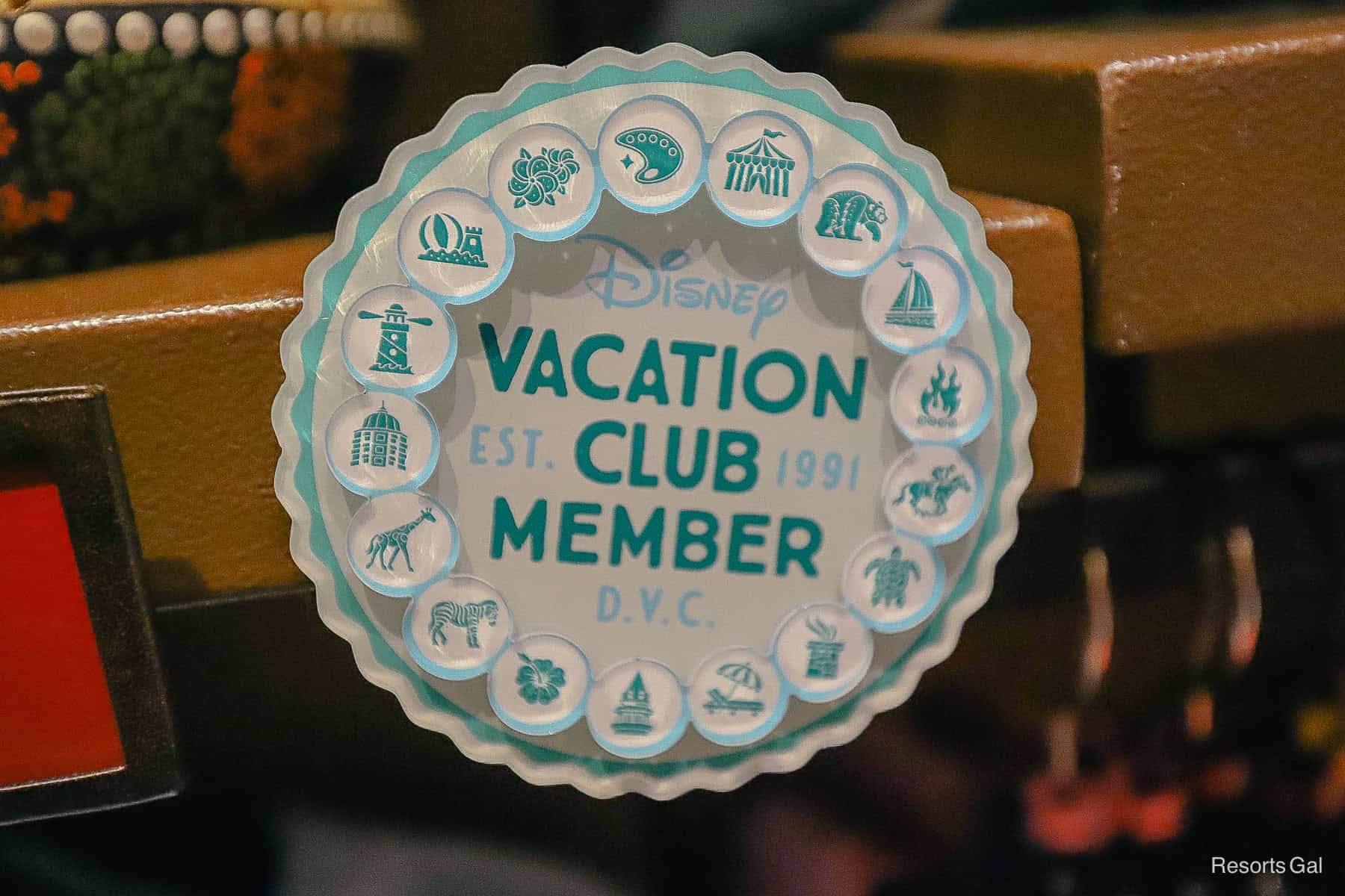 2024 Disney Vacation Club member magnet 