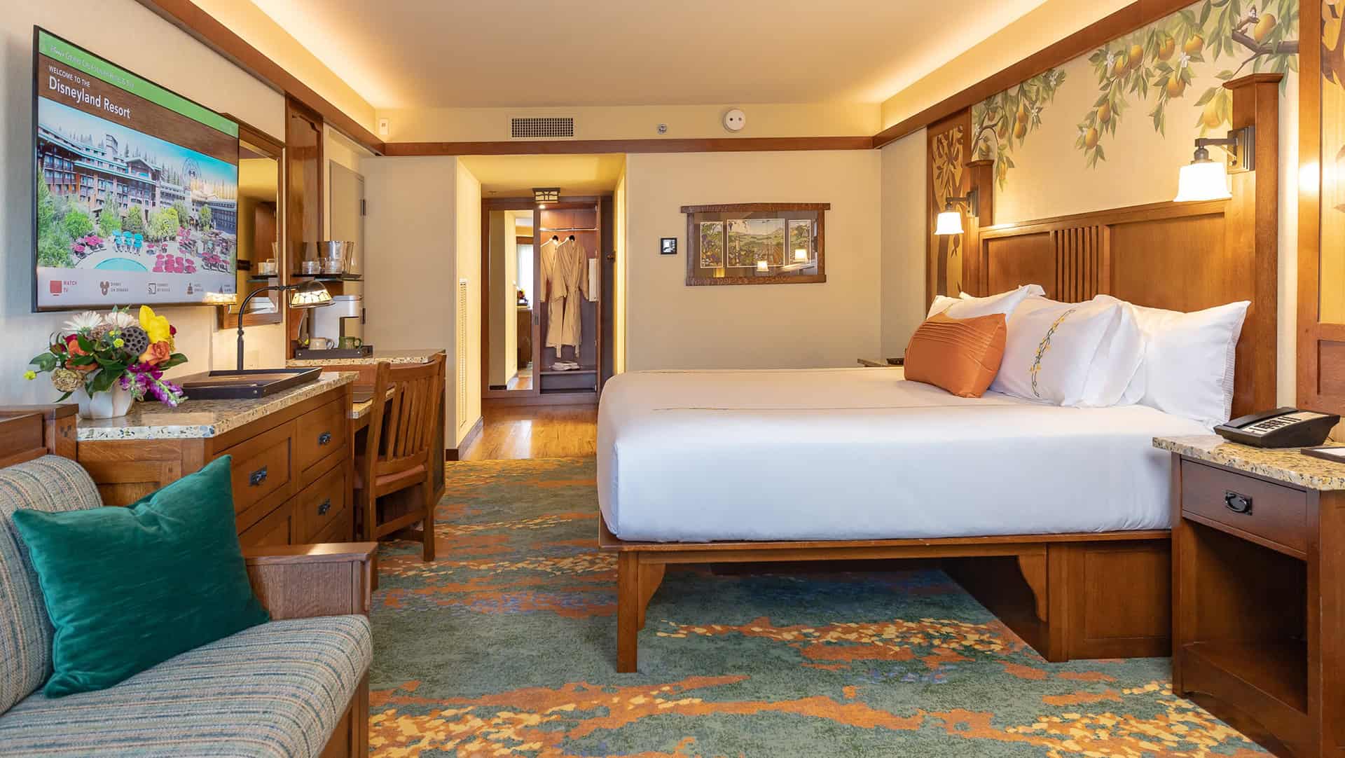 Disneyland’s Grand Californian Hotel Rooms to Receive New Decor