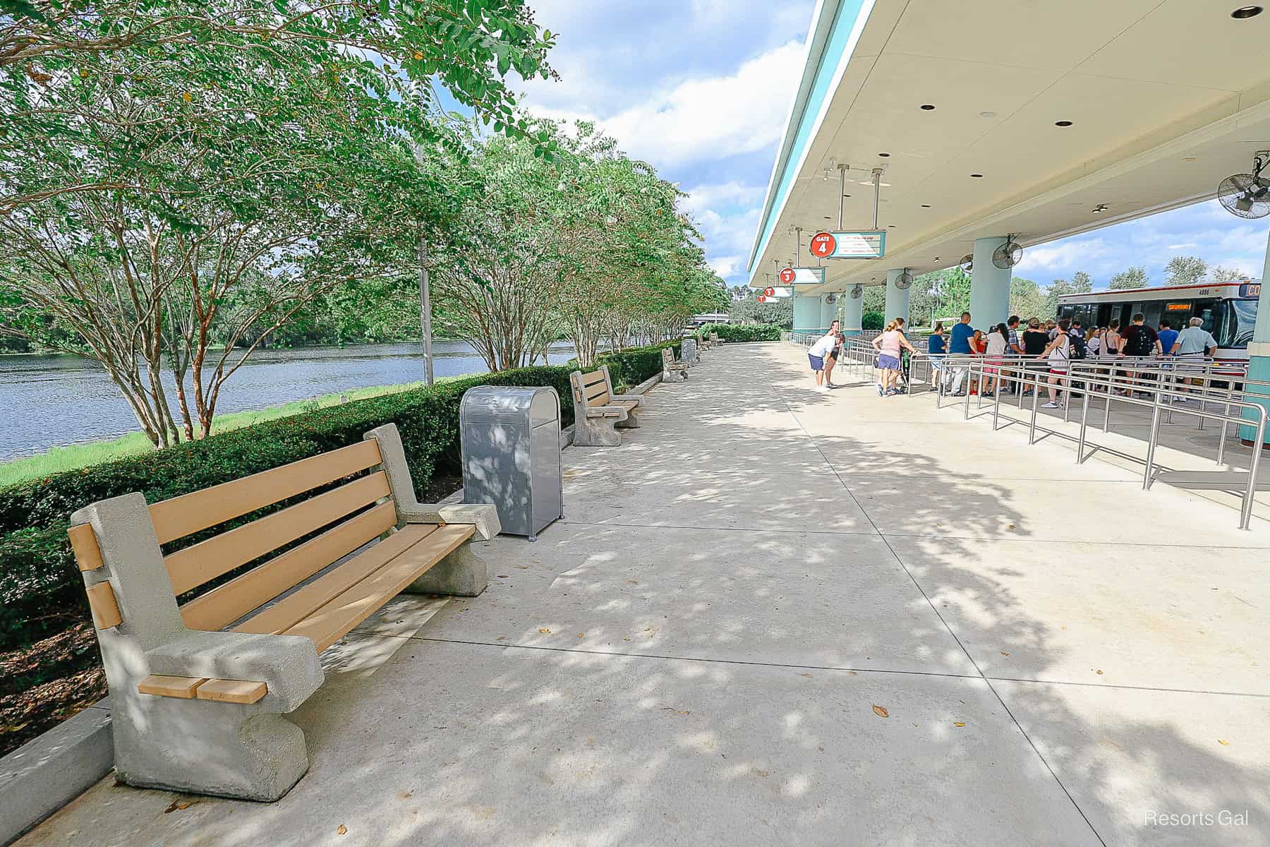 Resort Bus Station at Disney's Hollywood Studios 