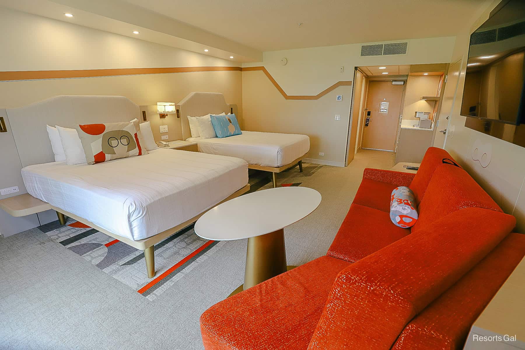 Incredibles room at Disney's Contemporary Resort 