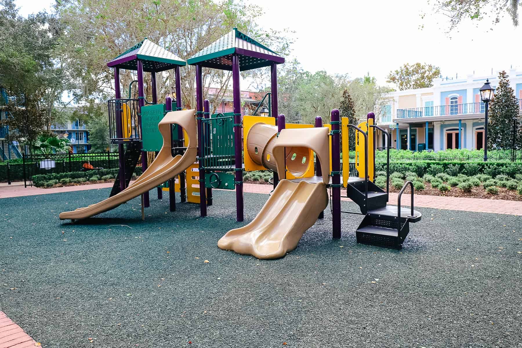 a playground for children at a Disney Resort Hotel