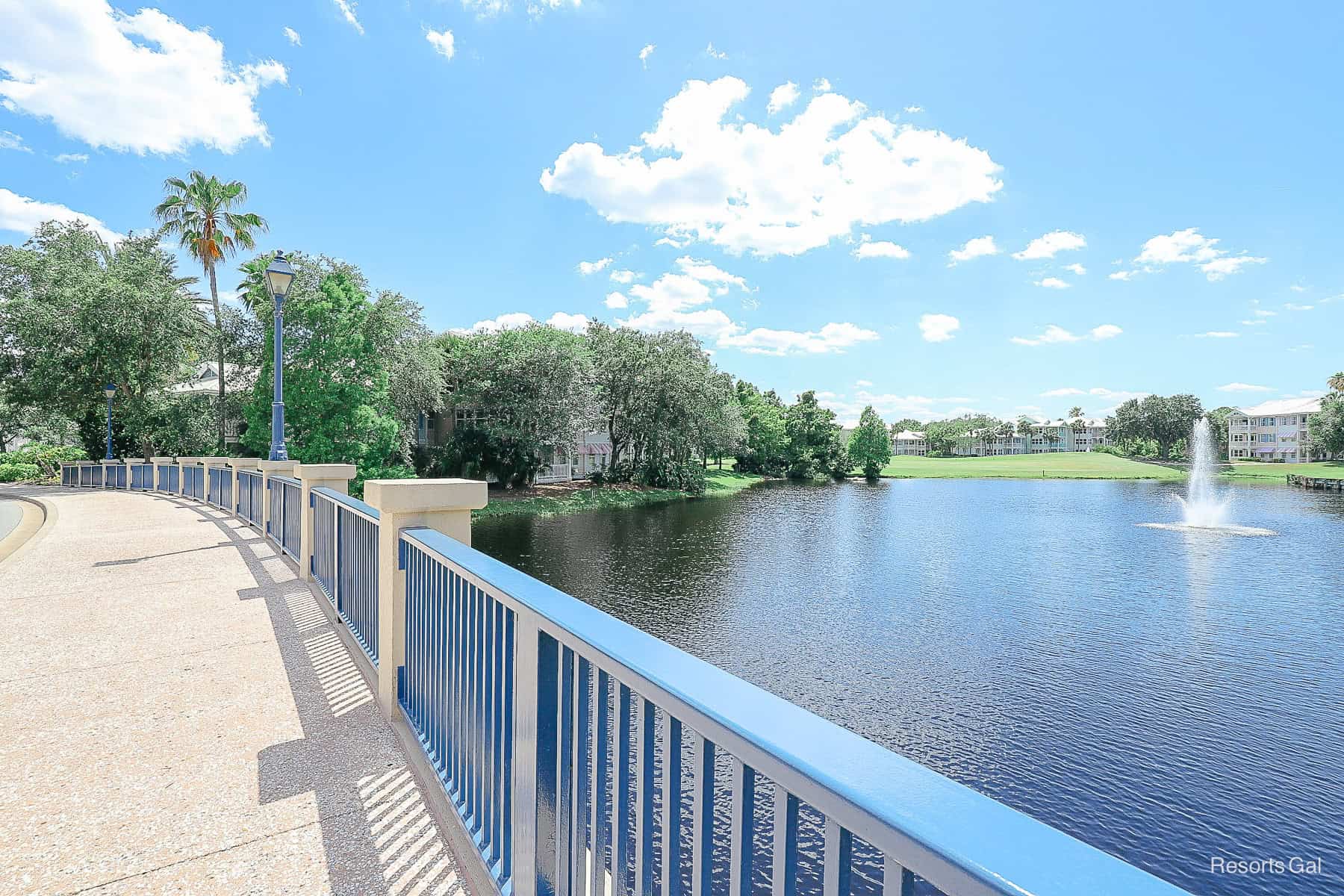 the bike path at Disney's Old Key West 