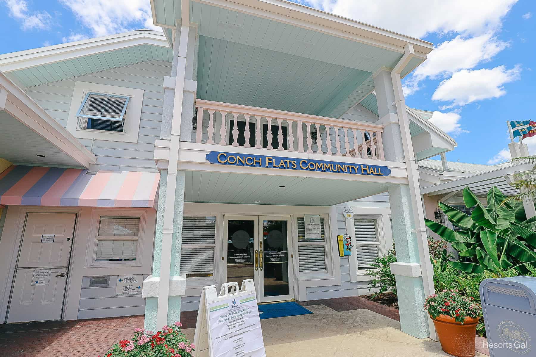 Conch Flats Community Hall at Disney's Old Key West 