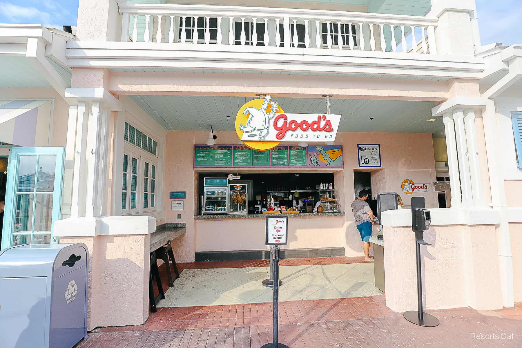 Good's Food To Go Walk Up Quick Service Restaurant Disney's Old Key West 