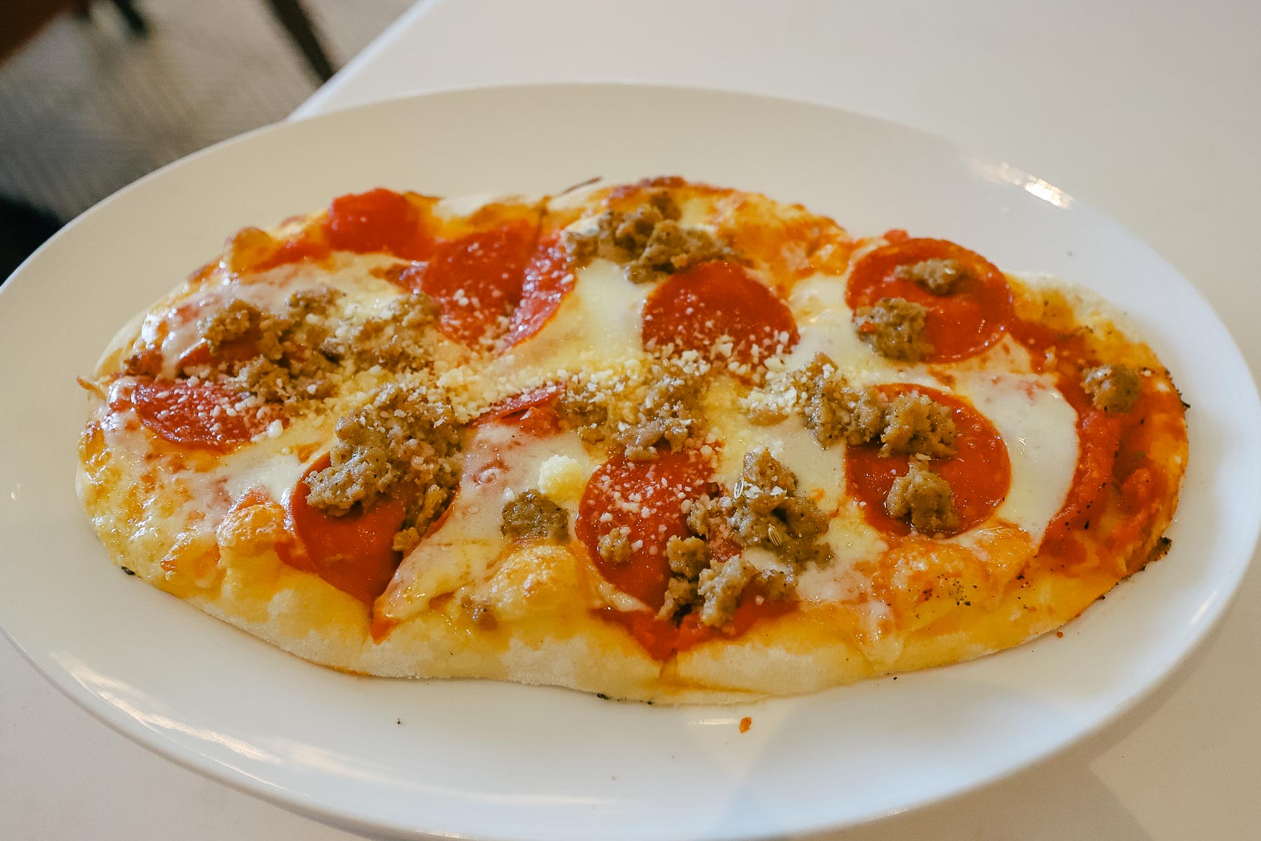 a quick service pizza from Primo Piatto at Disney's Riviera Resort 