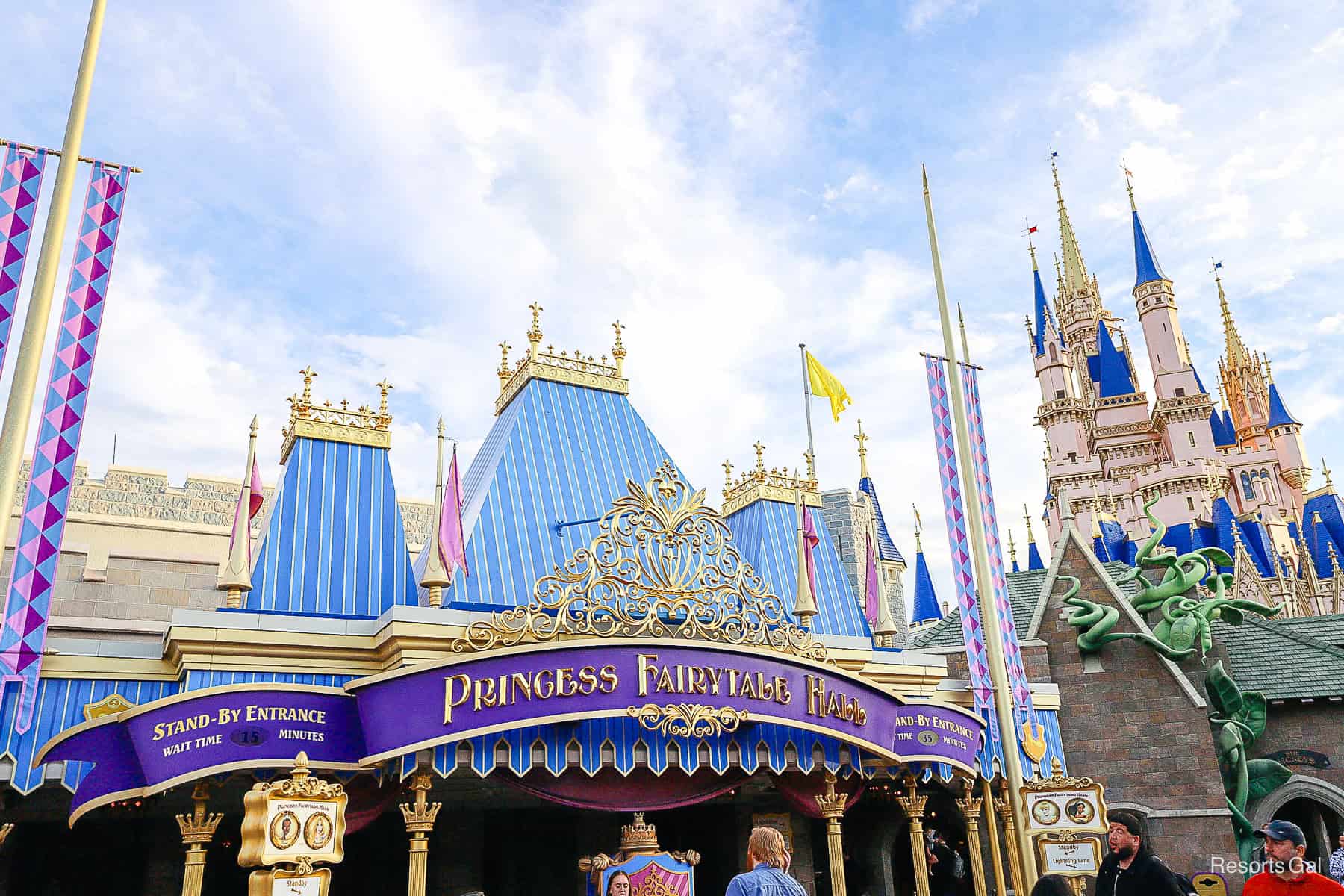 Princess Fairytale Hall princess meet-and-greet location at Magic Kingdom 