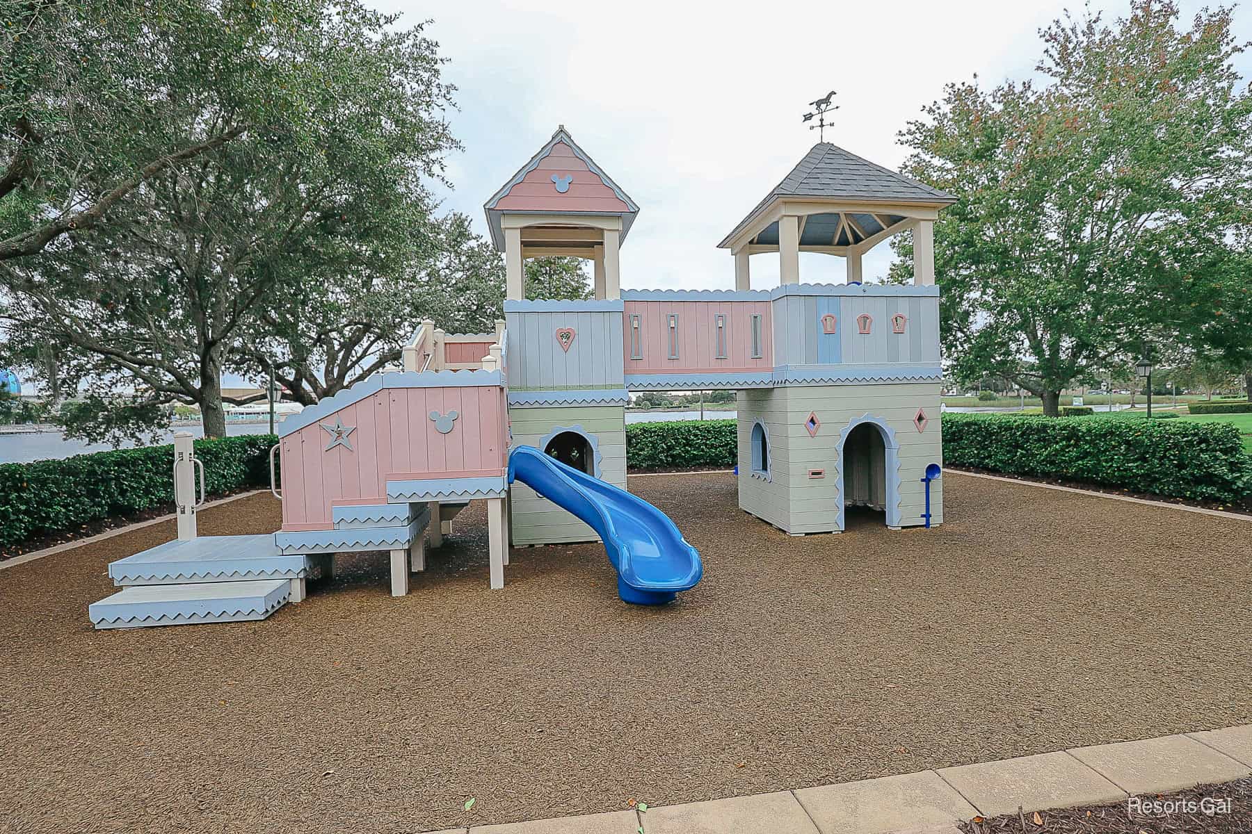 Congress Park playground at Disney's Saratoga Springs Resort 