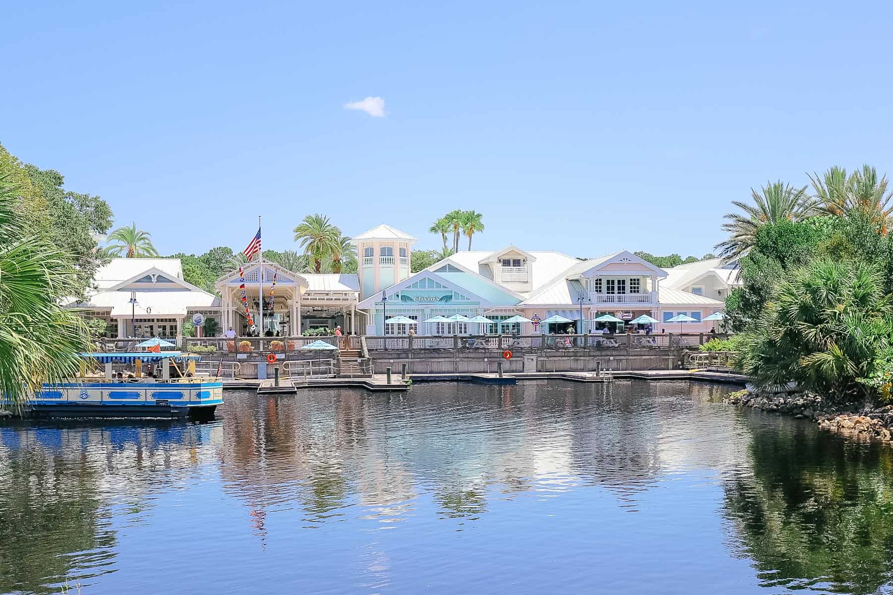 a photo of the boat arriving at Disney's Old Key West 