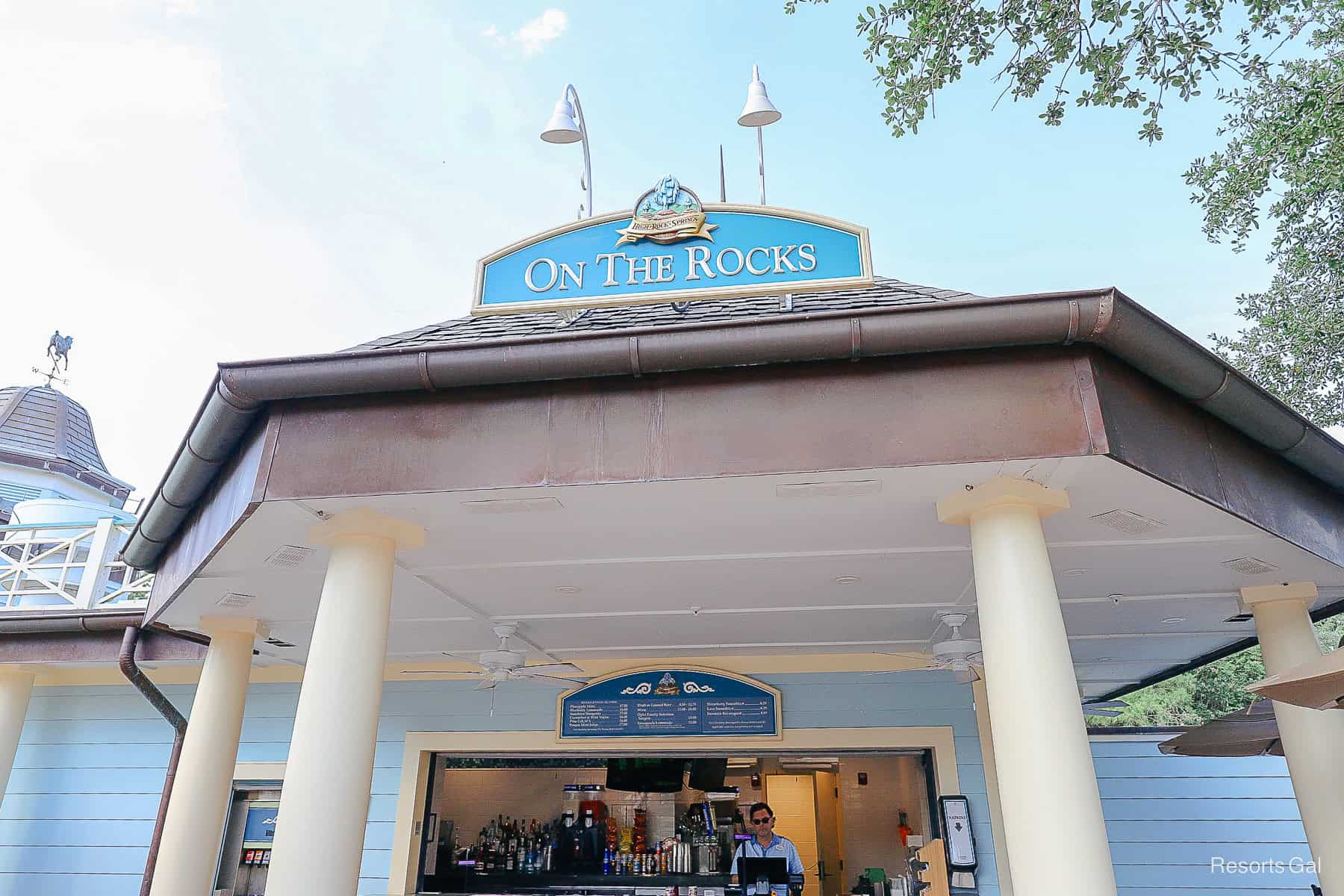 On the Rocks Pool Bar at Disney's Saratoga Springs Resort 