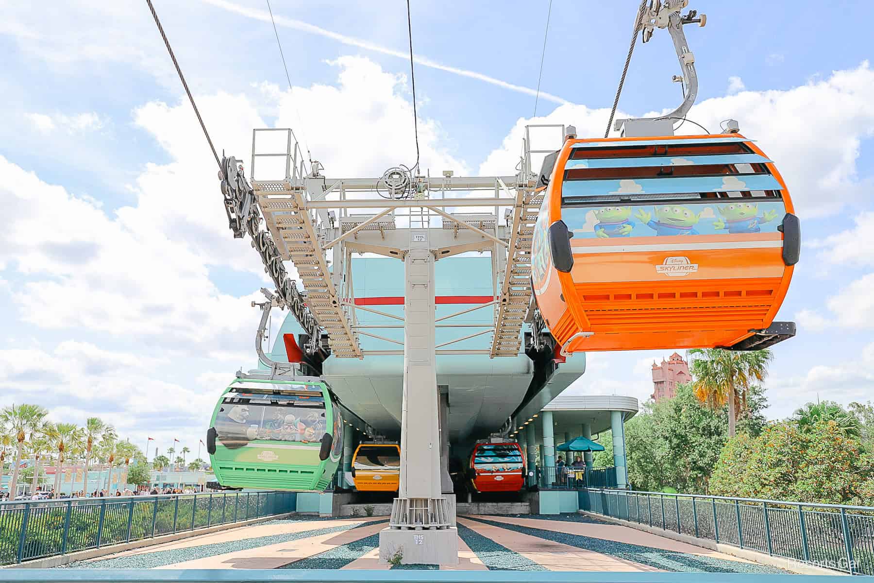 Skyliner Station at Disney's Hollywood Studios 