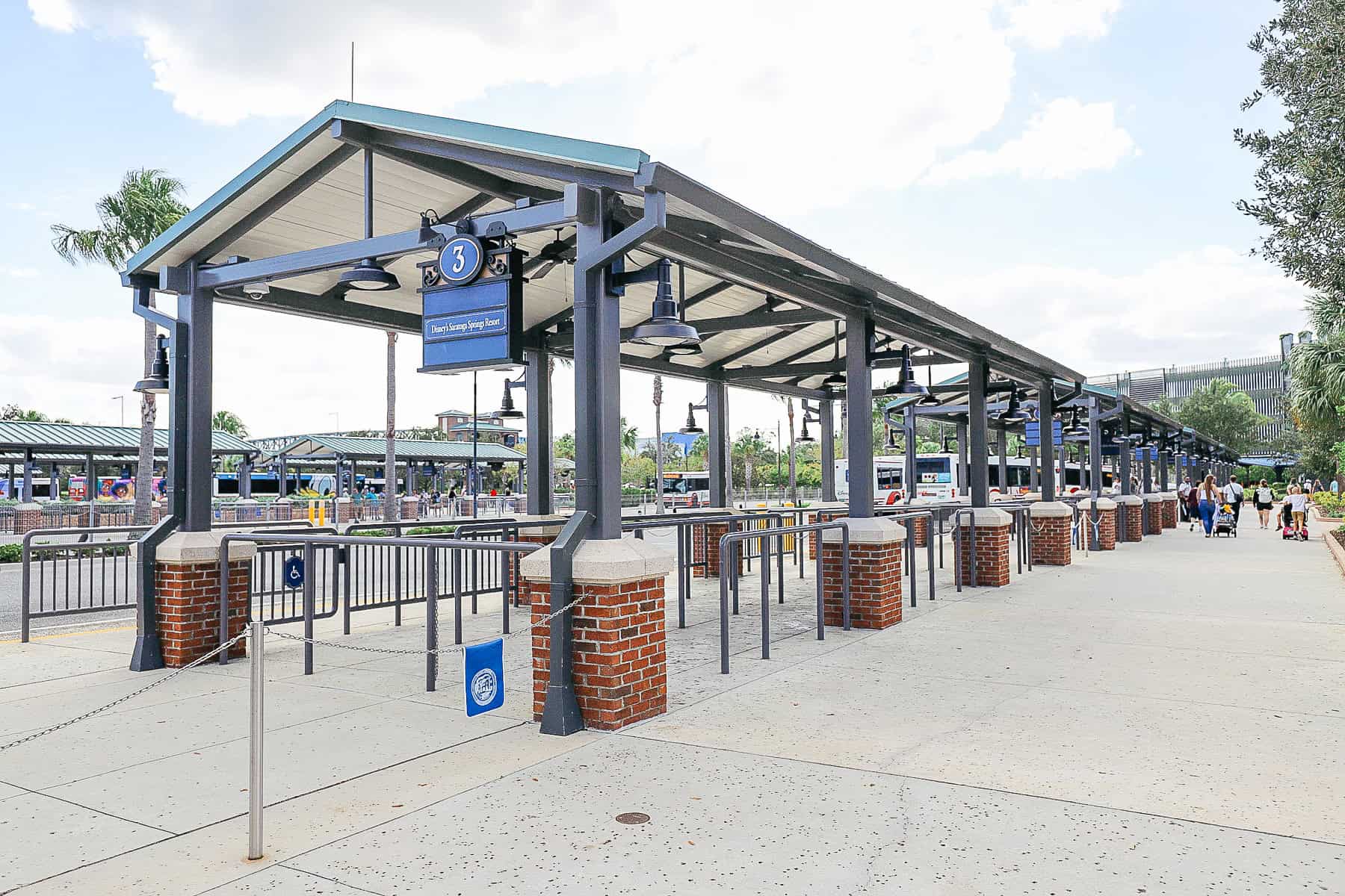 Disney Springs Resorts have priority bus stops at Disney Springs 