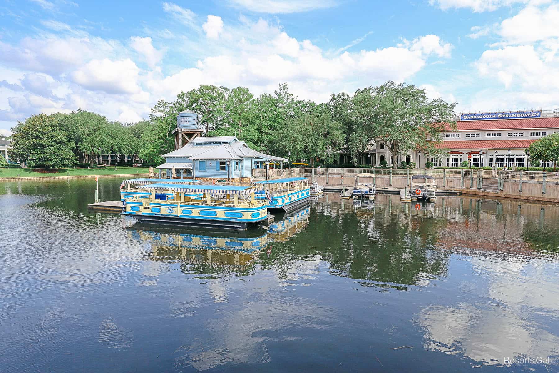 water taxis at Port Orleans Riverside 