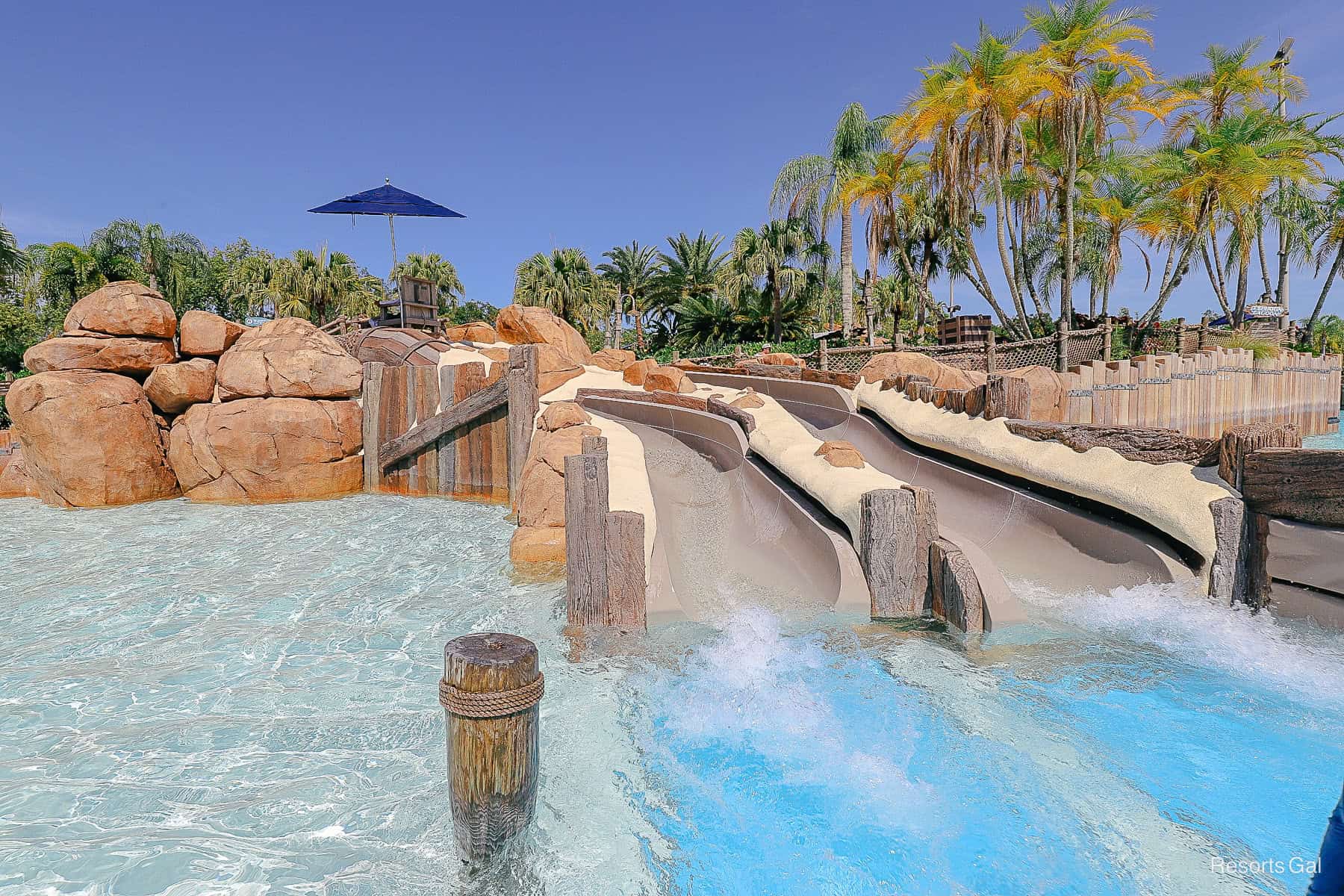 the Bay Slides at Disney's Typhoon Lagoon 