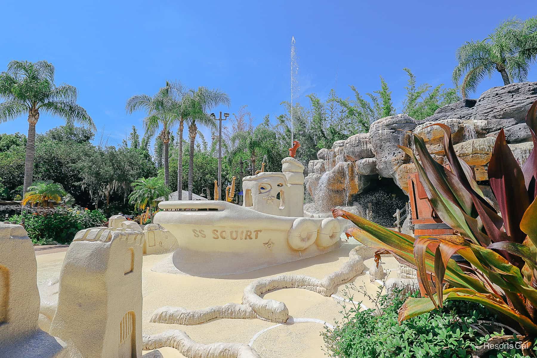 the SS Squirt children's play area at Typhoon Lagoon