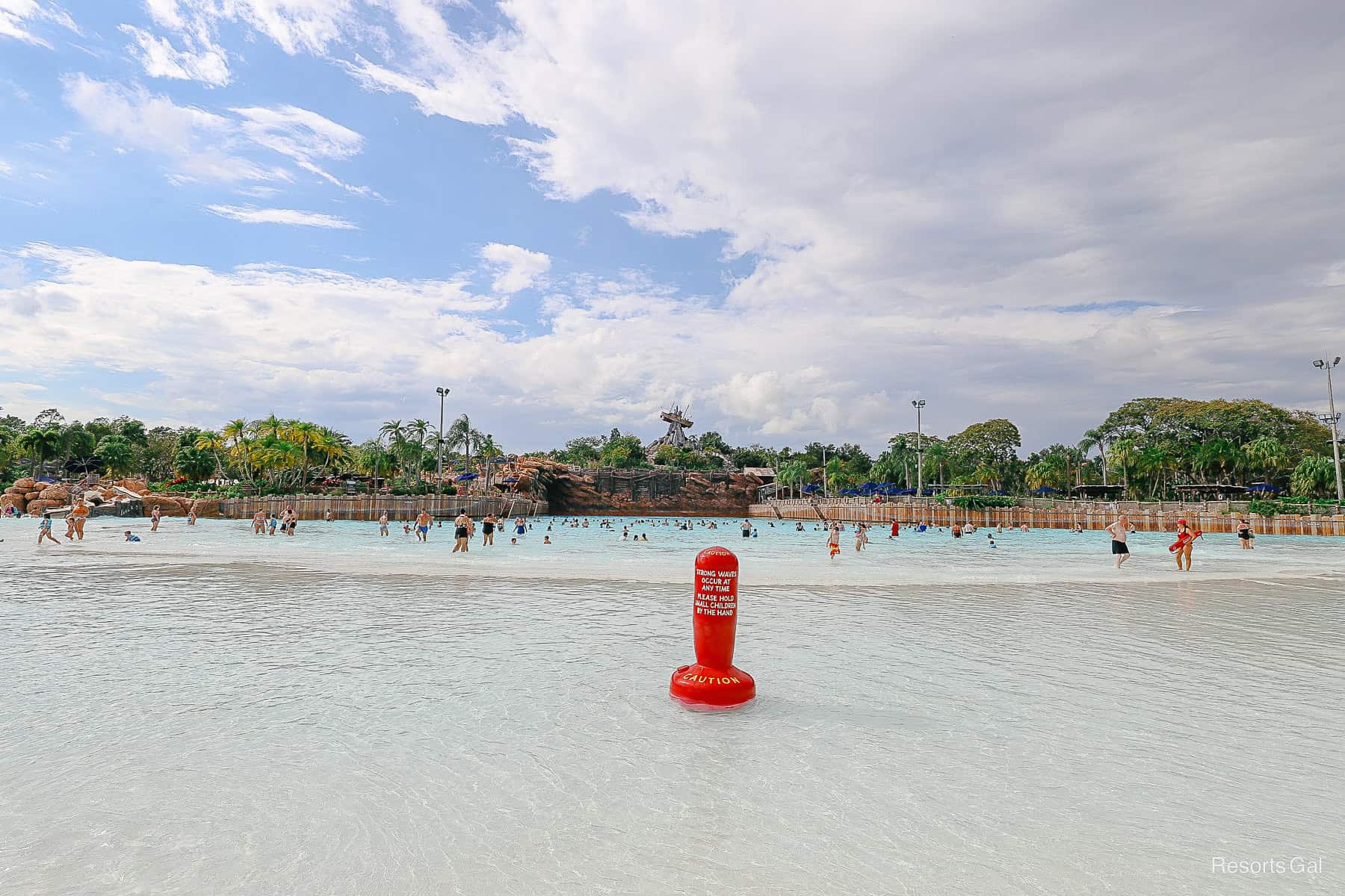 the Surf Pool at Disney's Typhoon Lagoon 