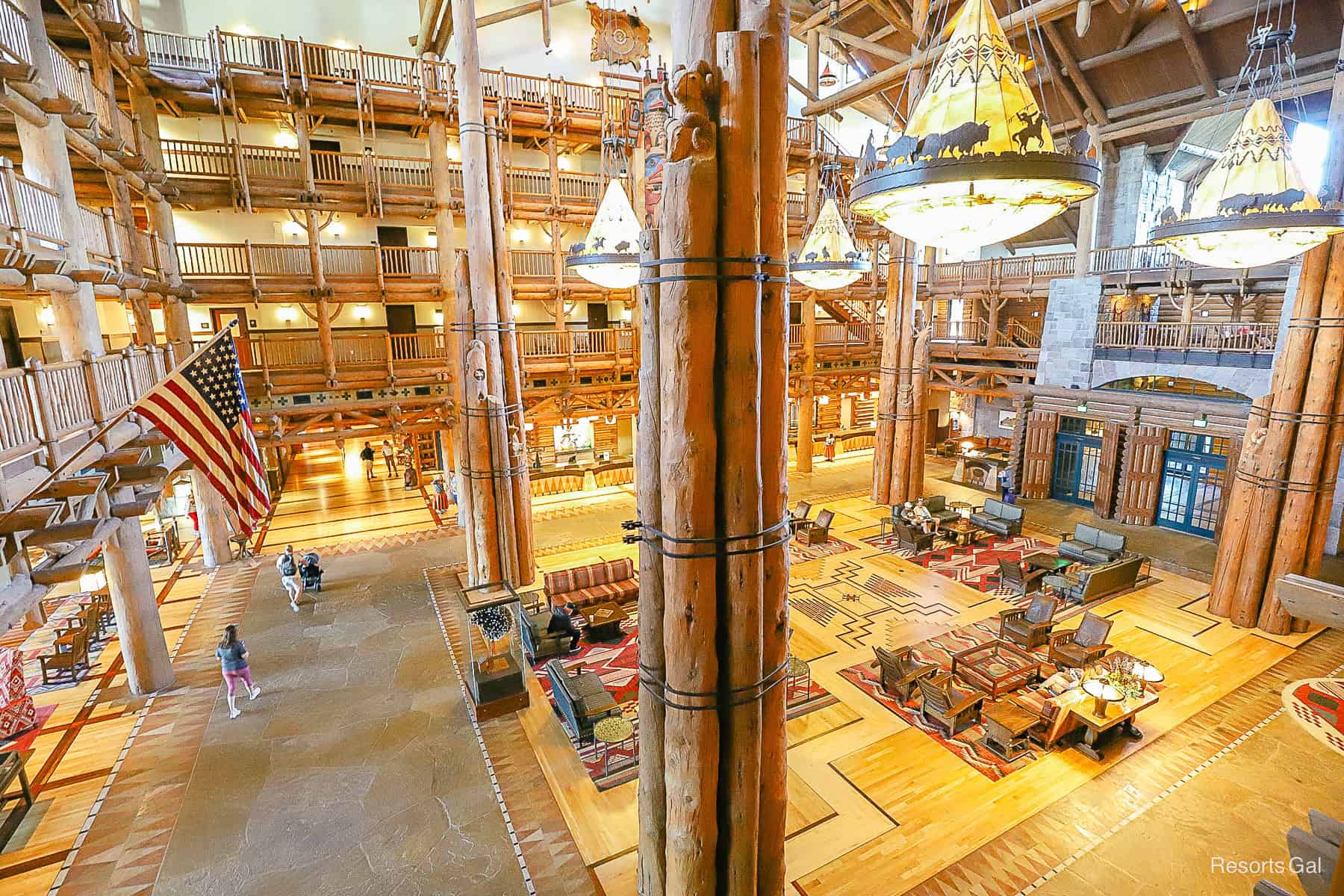 Disney's Wilderness Lodge Lobby 