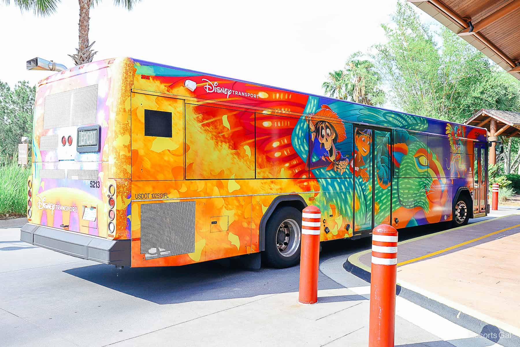 a Coco Bus wrap 