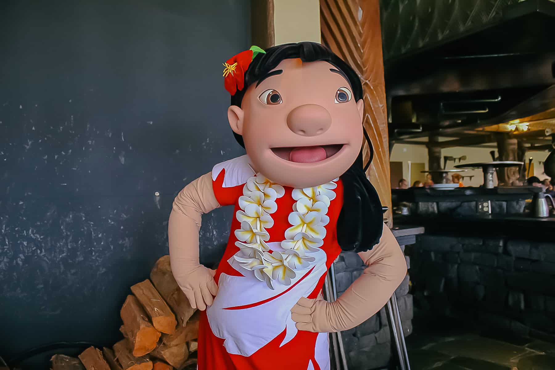 Lilo at 'Ohana Character Breakfast 