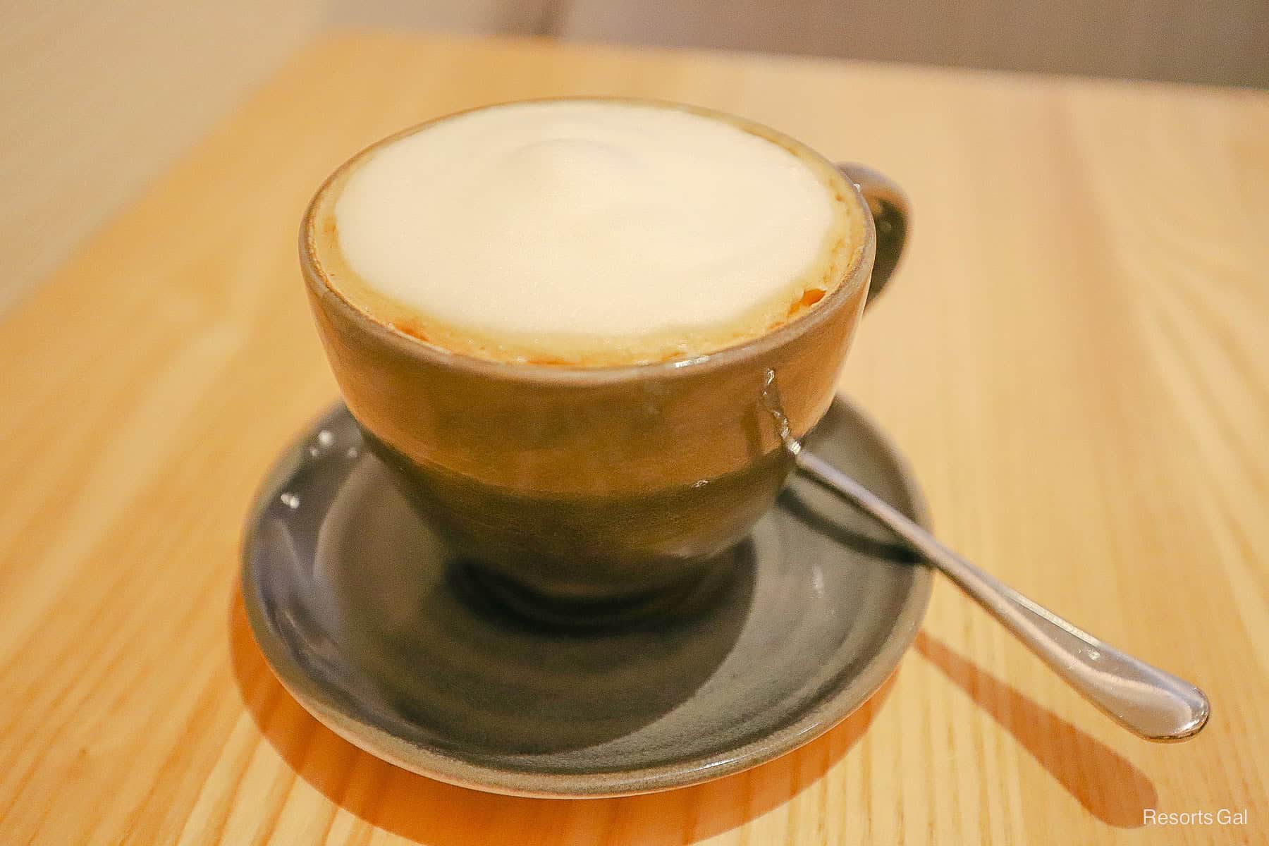 a cappuccino 