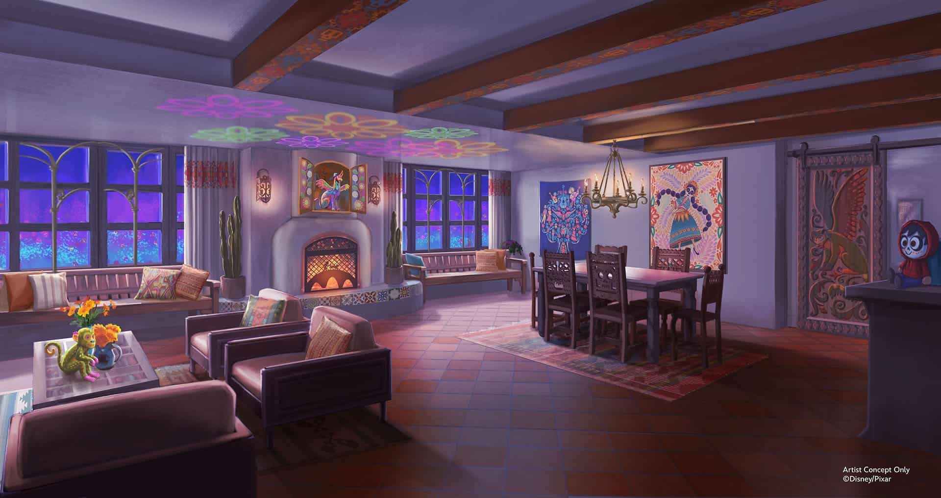 Coco-themed suite coming to Disneyland Resort Pixar Place Hotel 