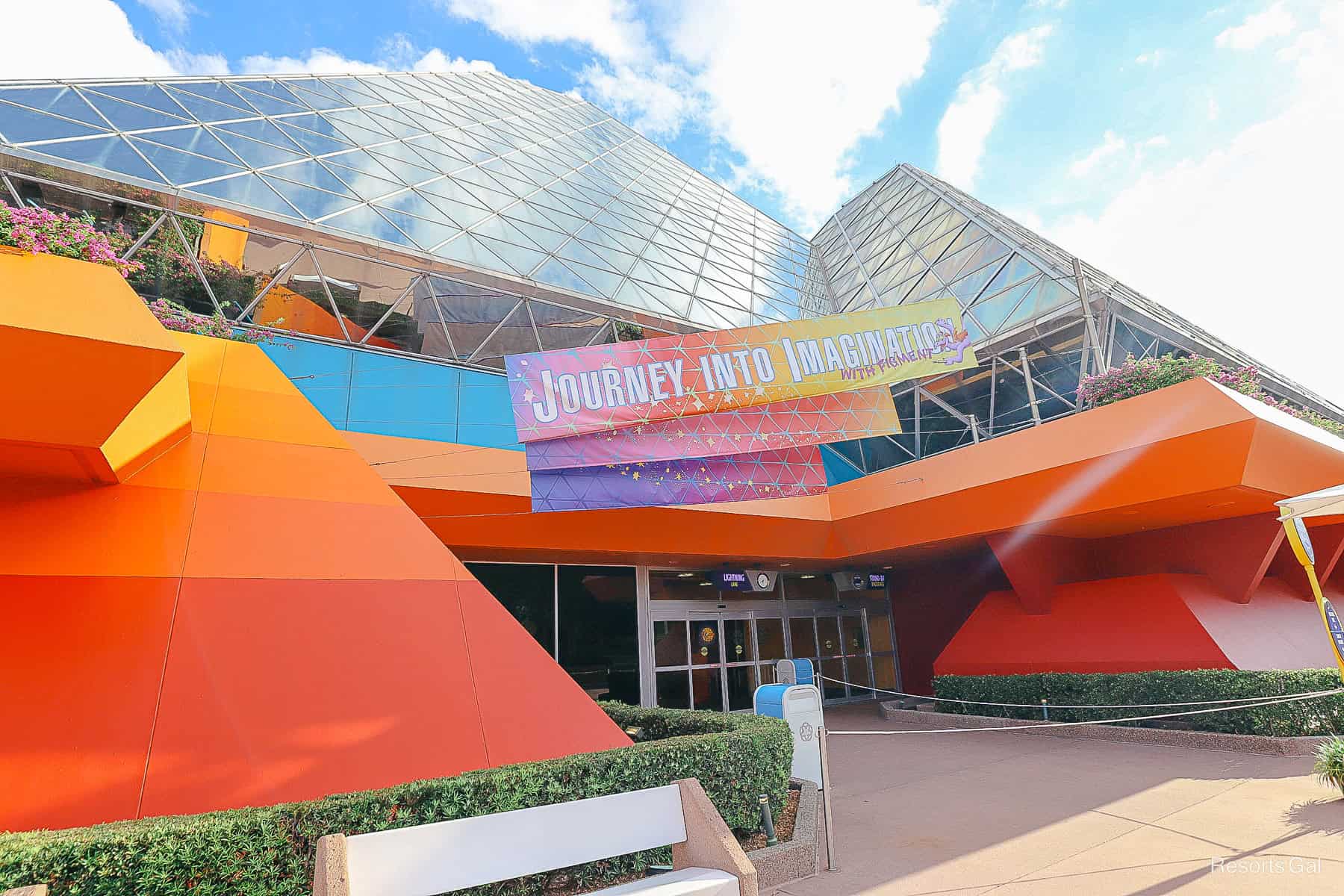 Journey Into Imagination closed after a storm  