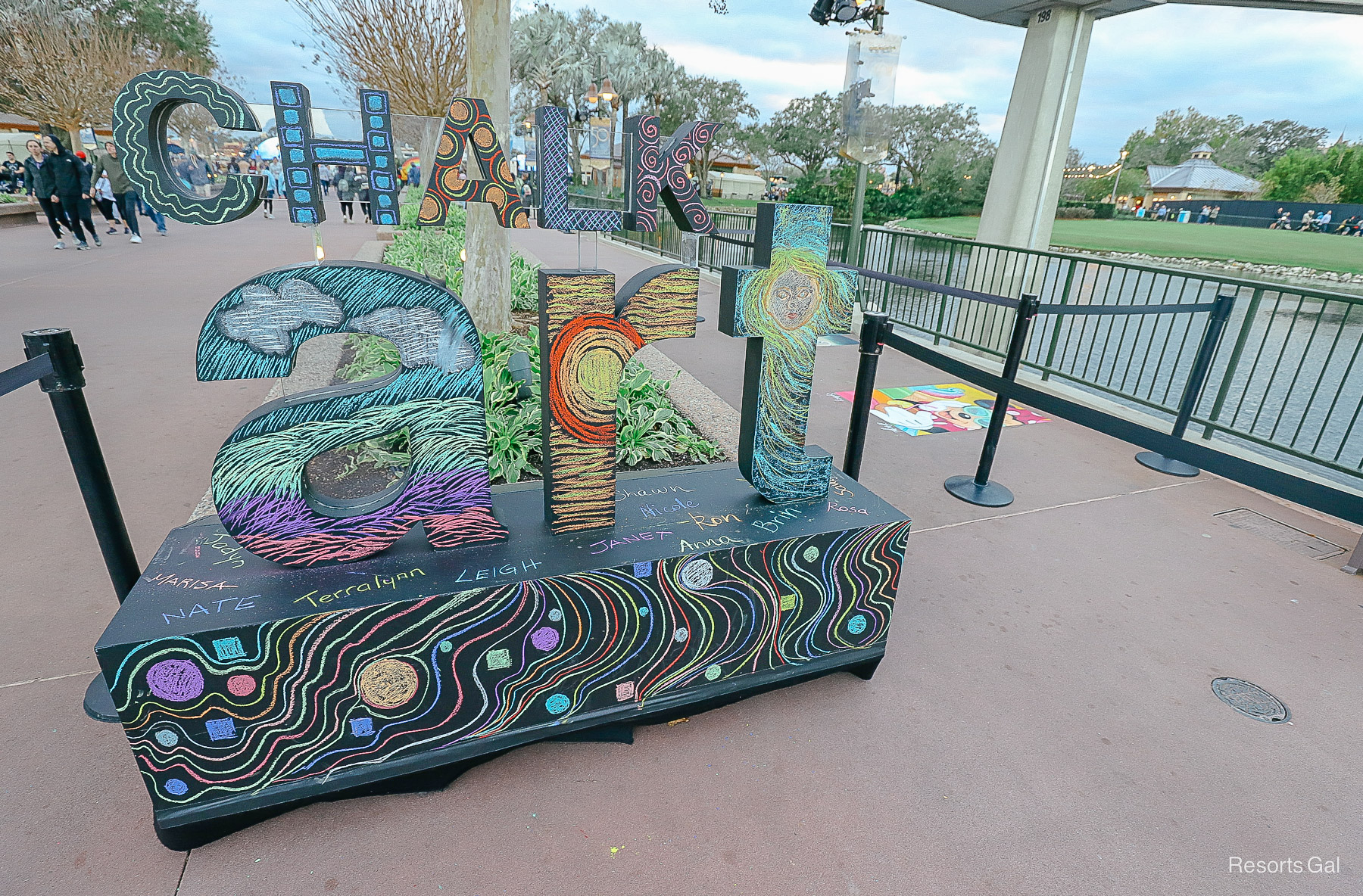 3 Ways to Celebrate Chalk Art at the 2025 Epcot International Festival of the Arts