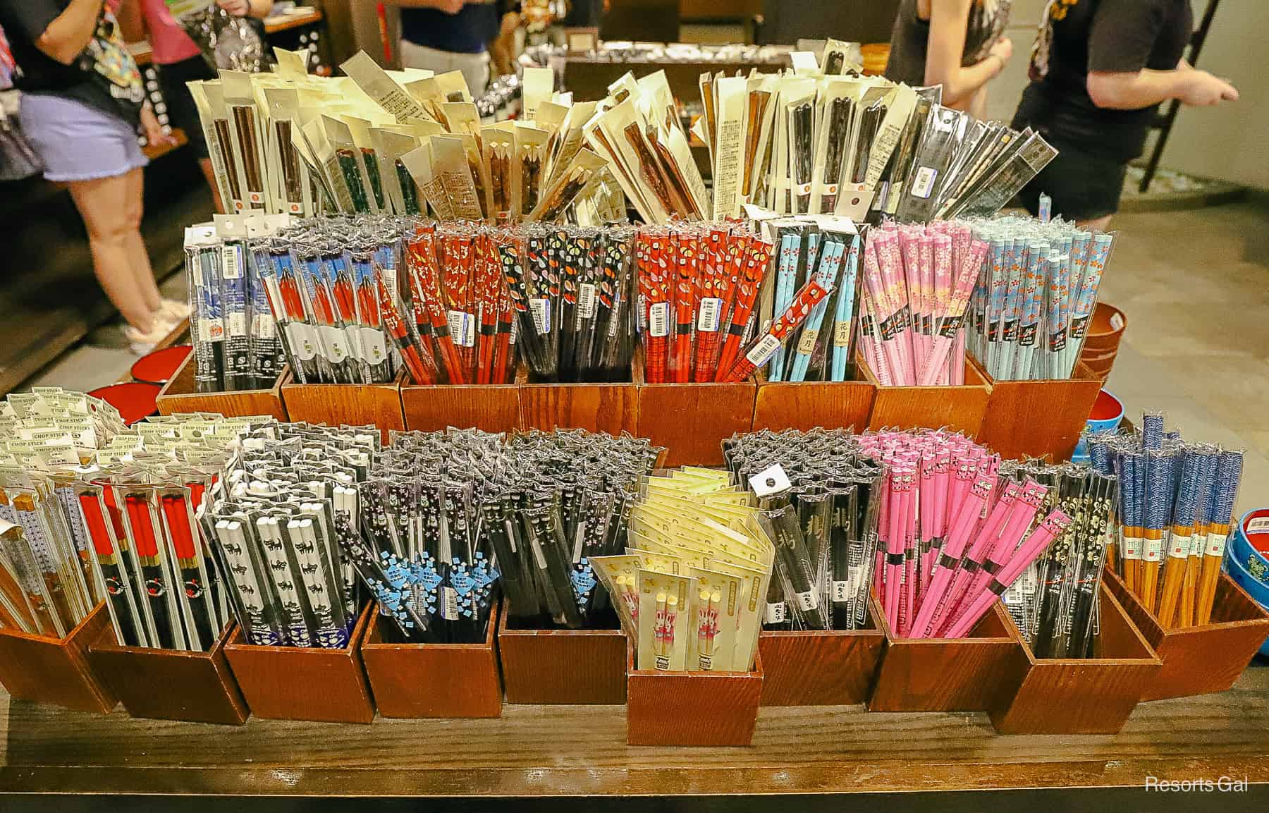 an incense display 