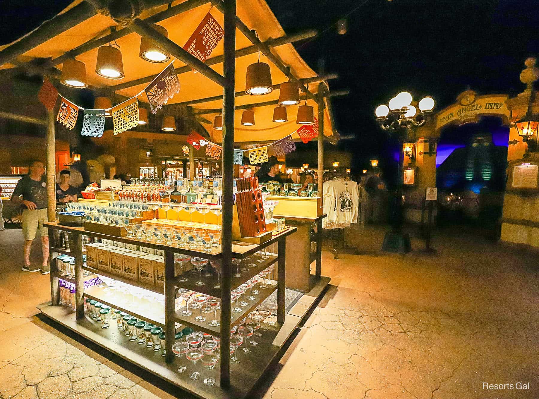 shopping in Epcot's Mexico Pavilion