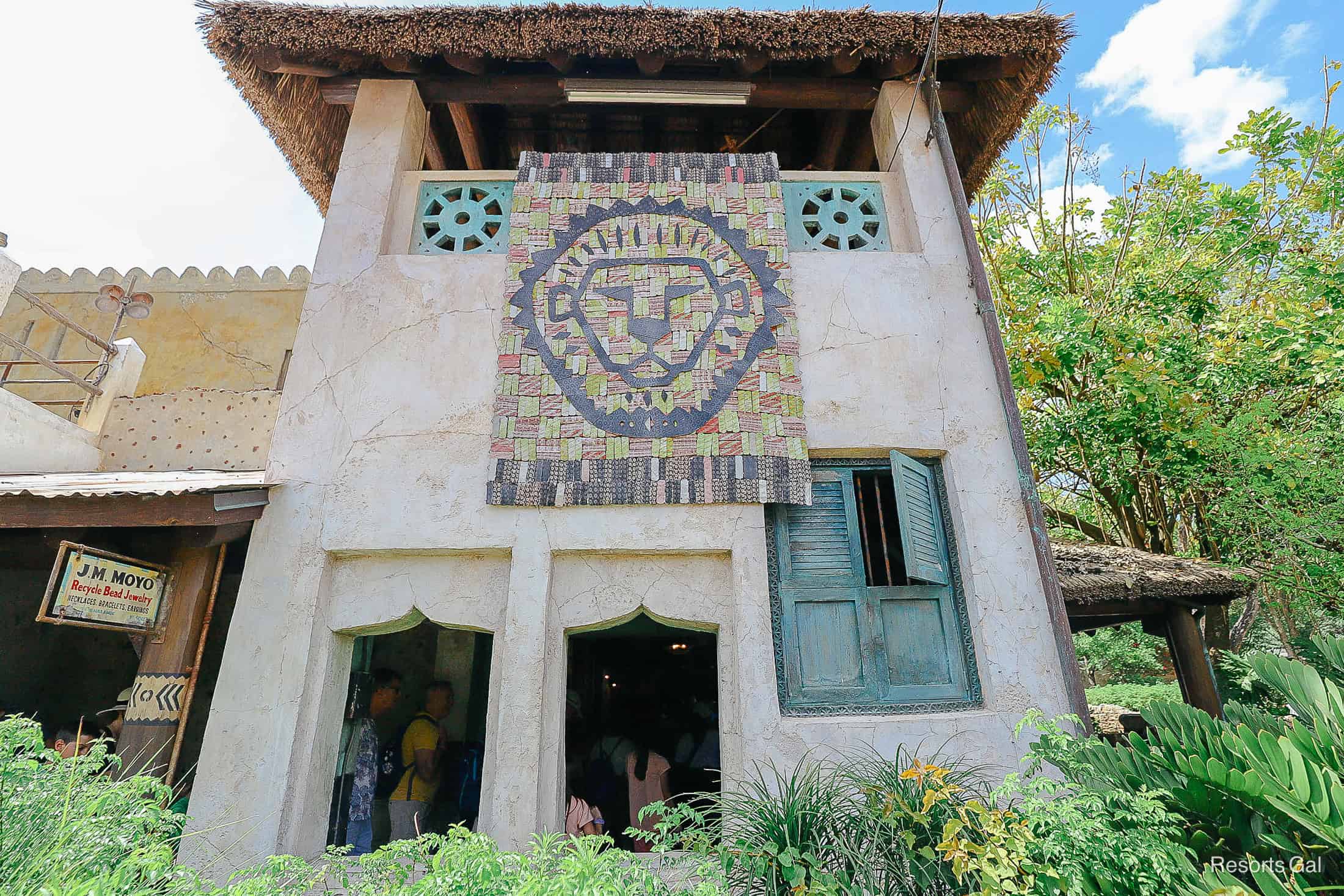 The Harambe Theater where Festival of the Lion King is held. 