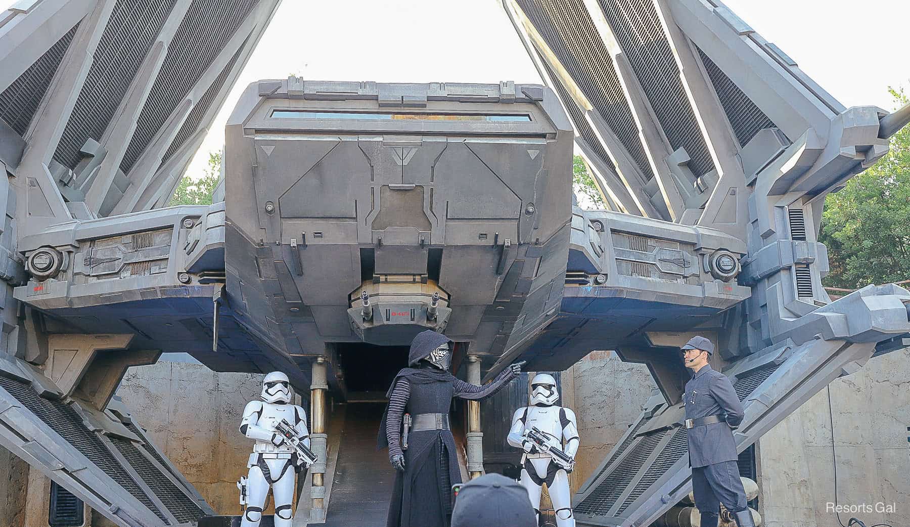 The First Order Searches for the Resistance at Disney's Hollywood Studios