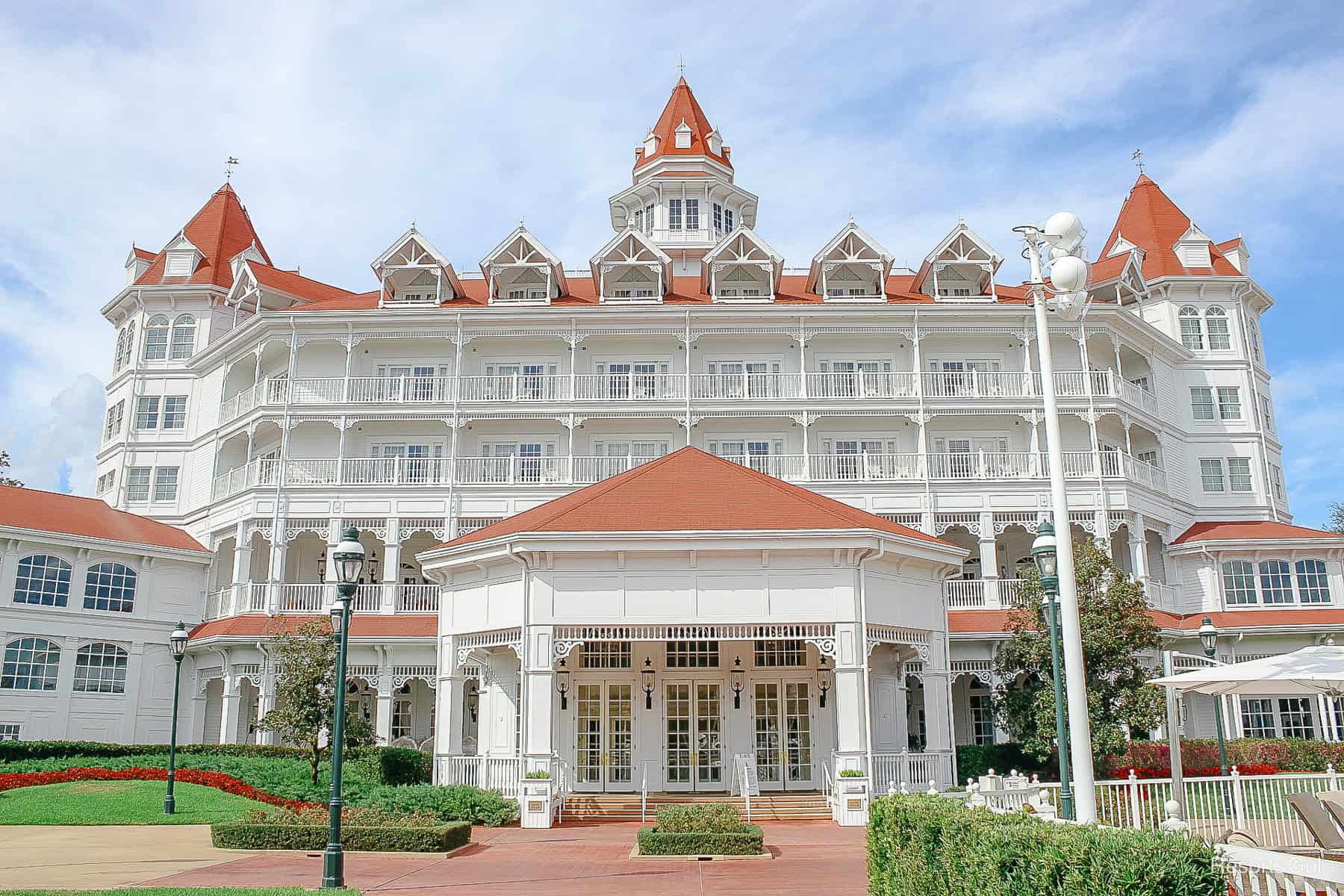 the main building at the Grand Floridian 