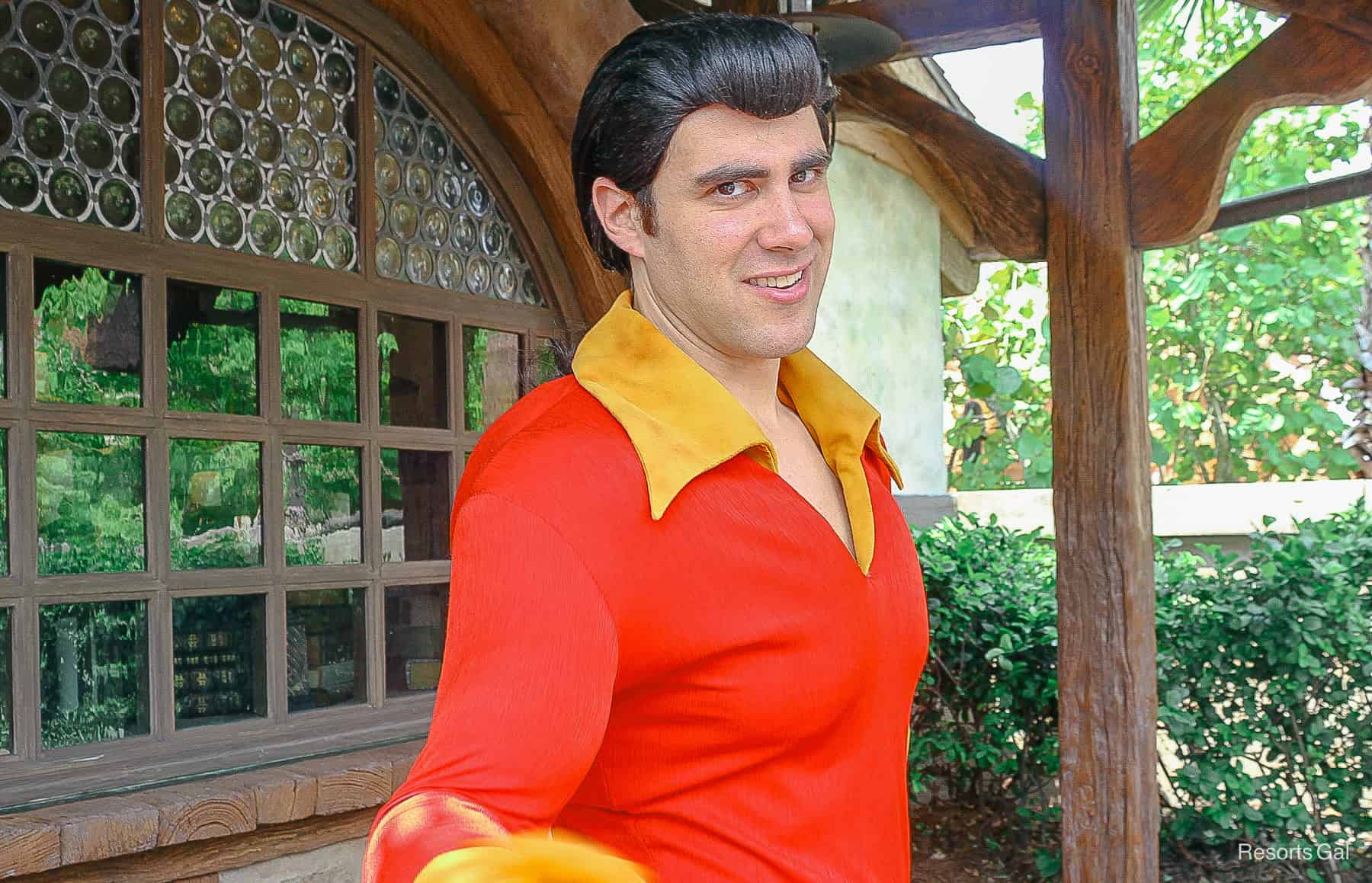 Gaston at Disney World