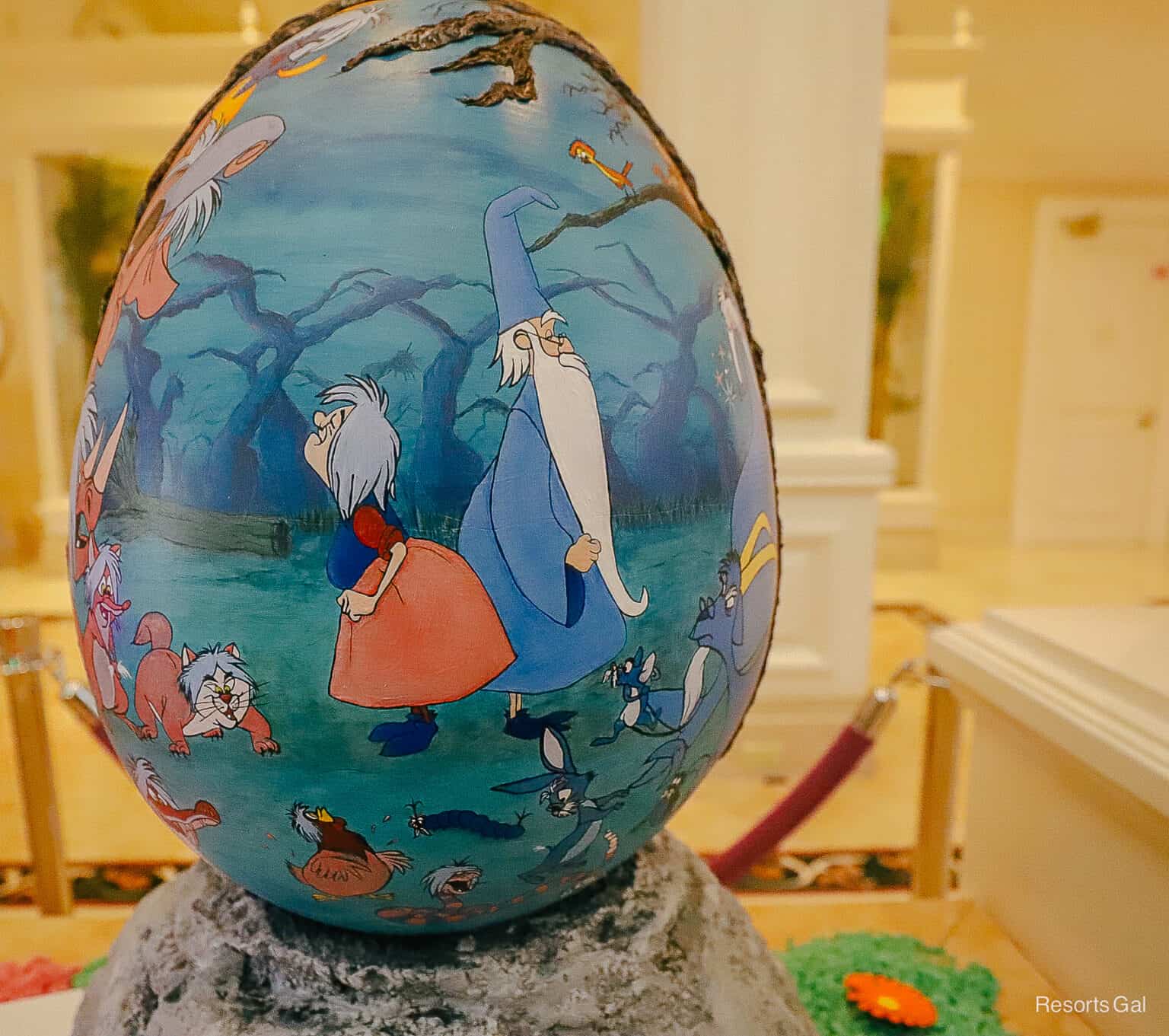 EggClusive Photos of Disney's Grand Floridian's Easter Egg Display (2024)