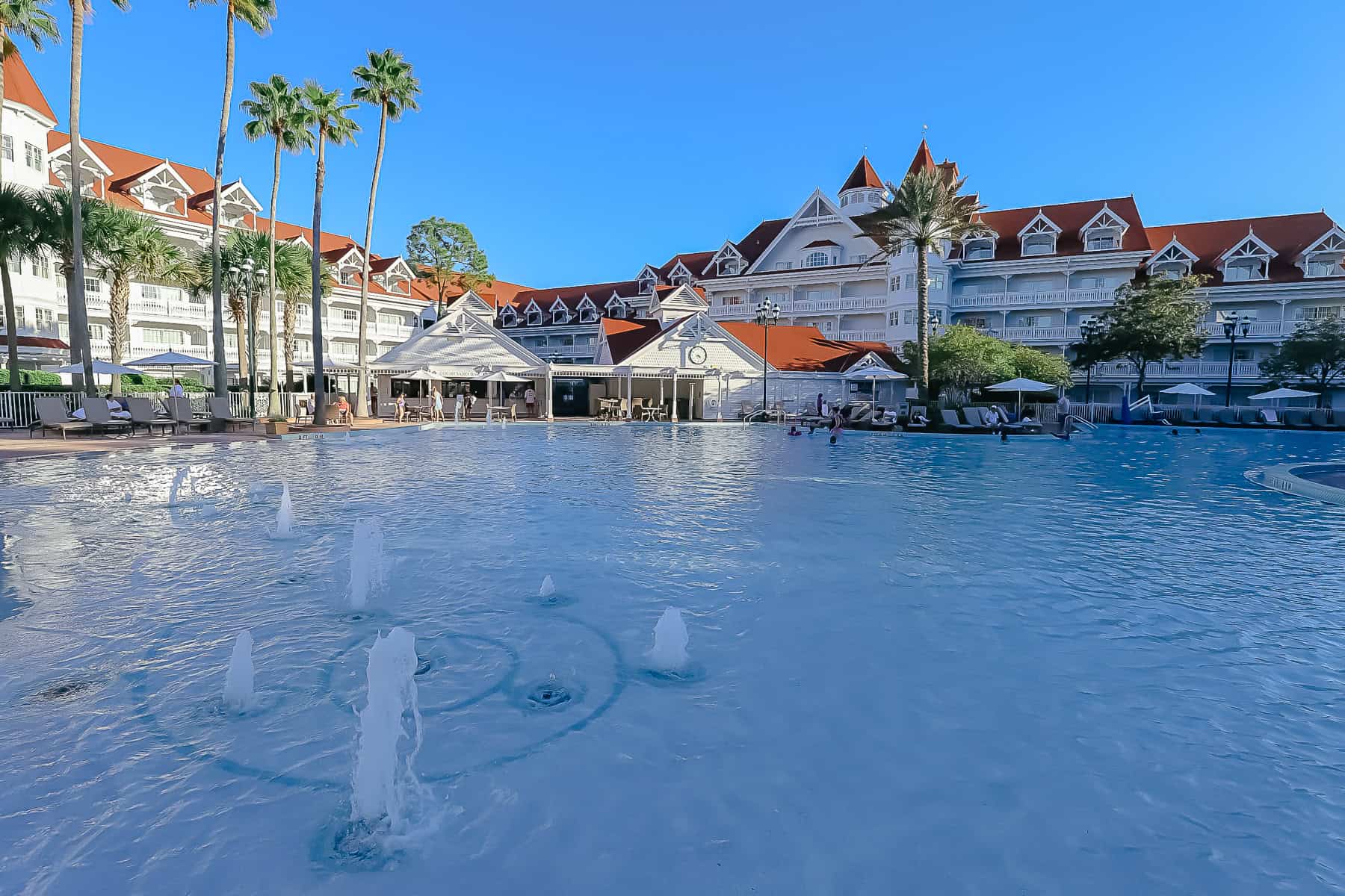 The Courtyard Pool at Disney's Grand Floridian 