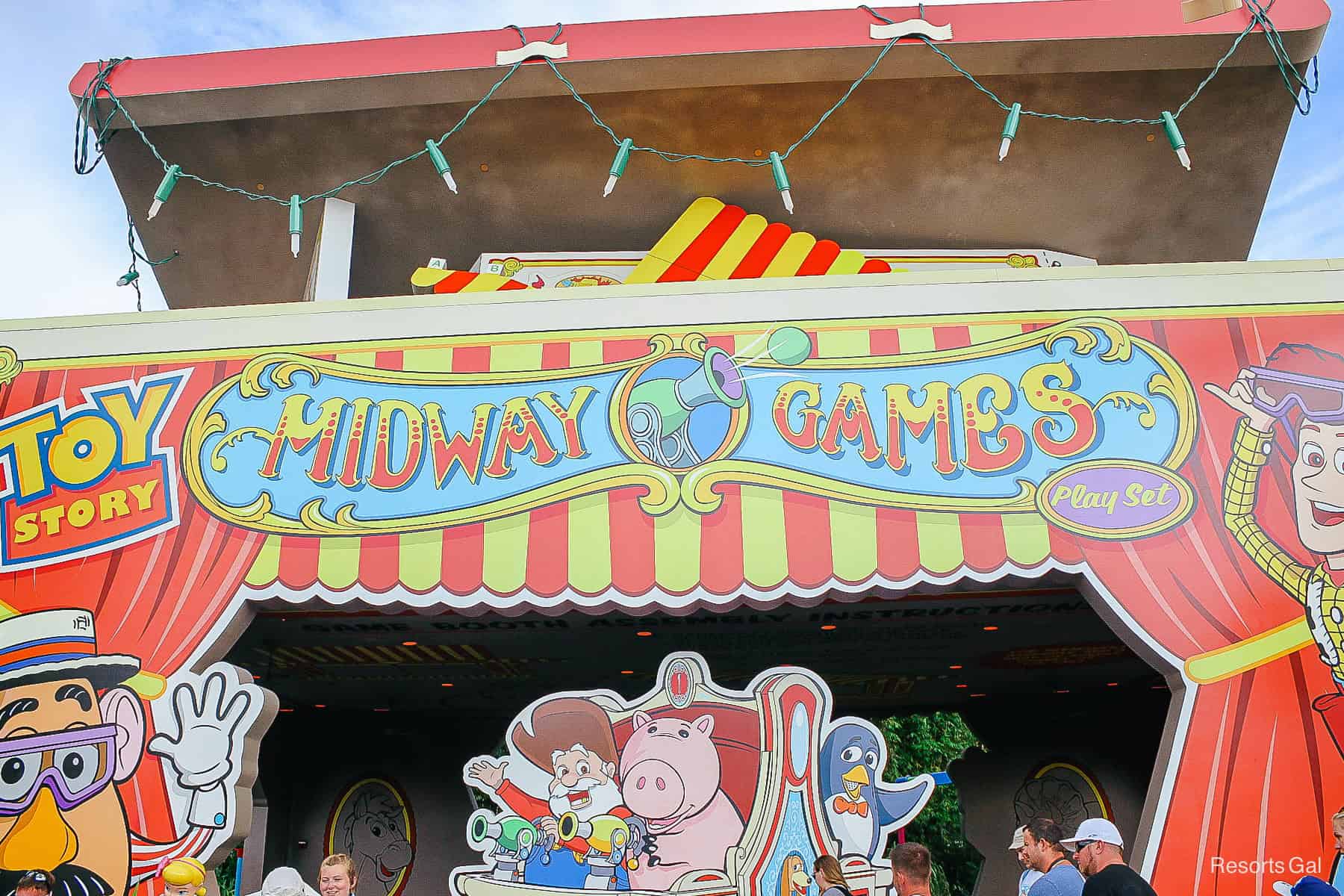 Toy Story Mania attraction at Disney's Hollywood Studios 