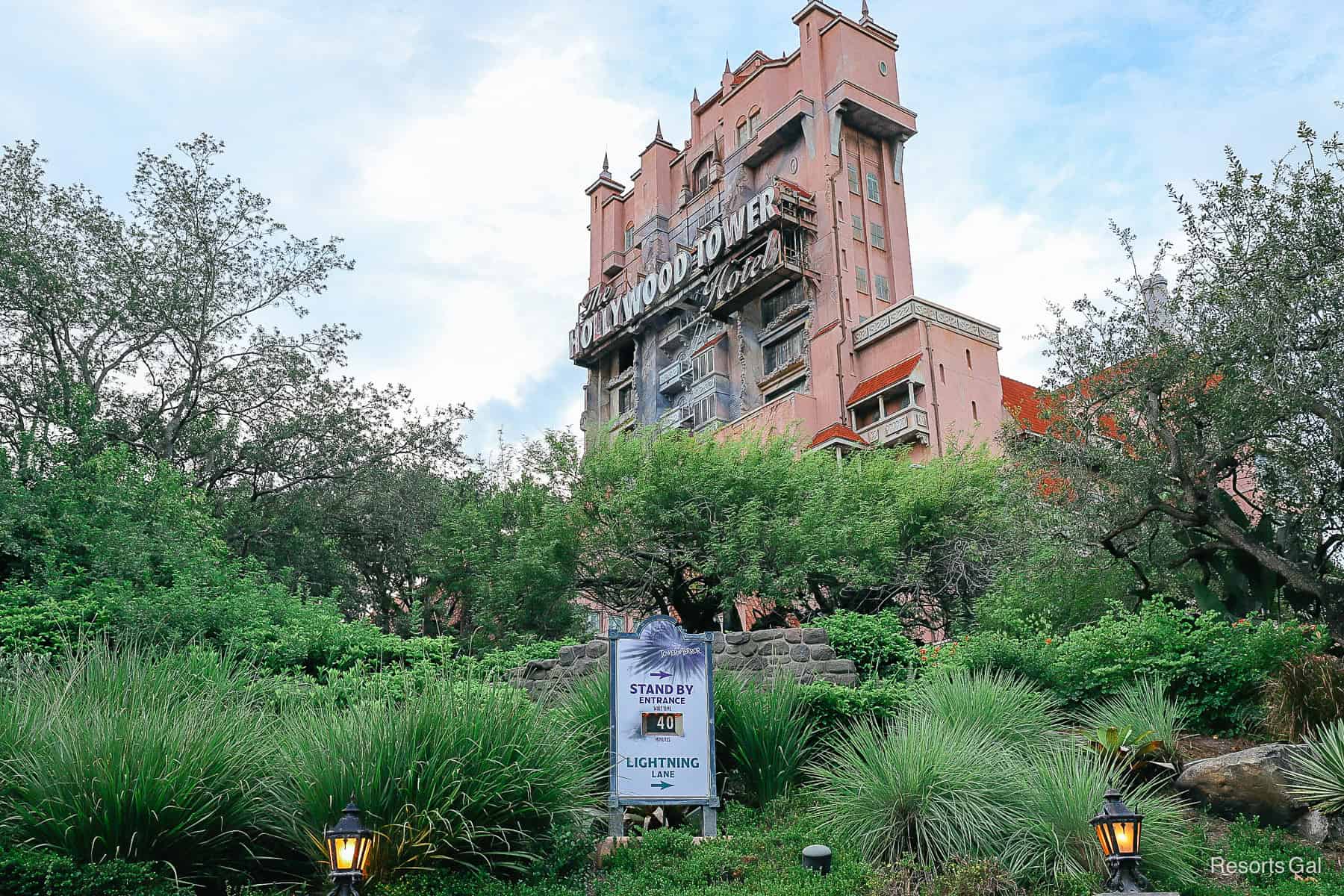 the Hollywood Studios Tower Hotel 