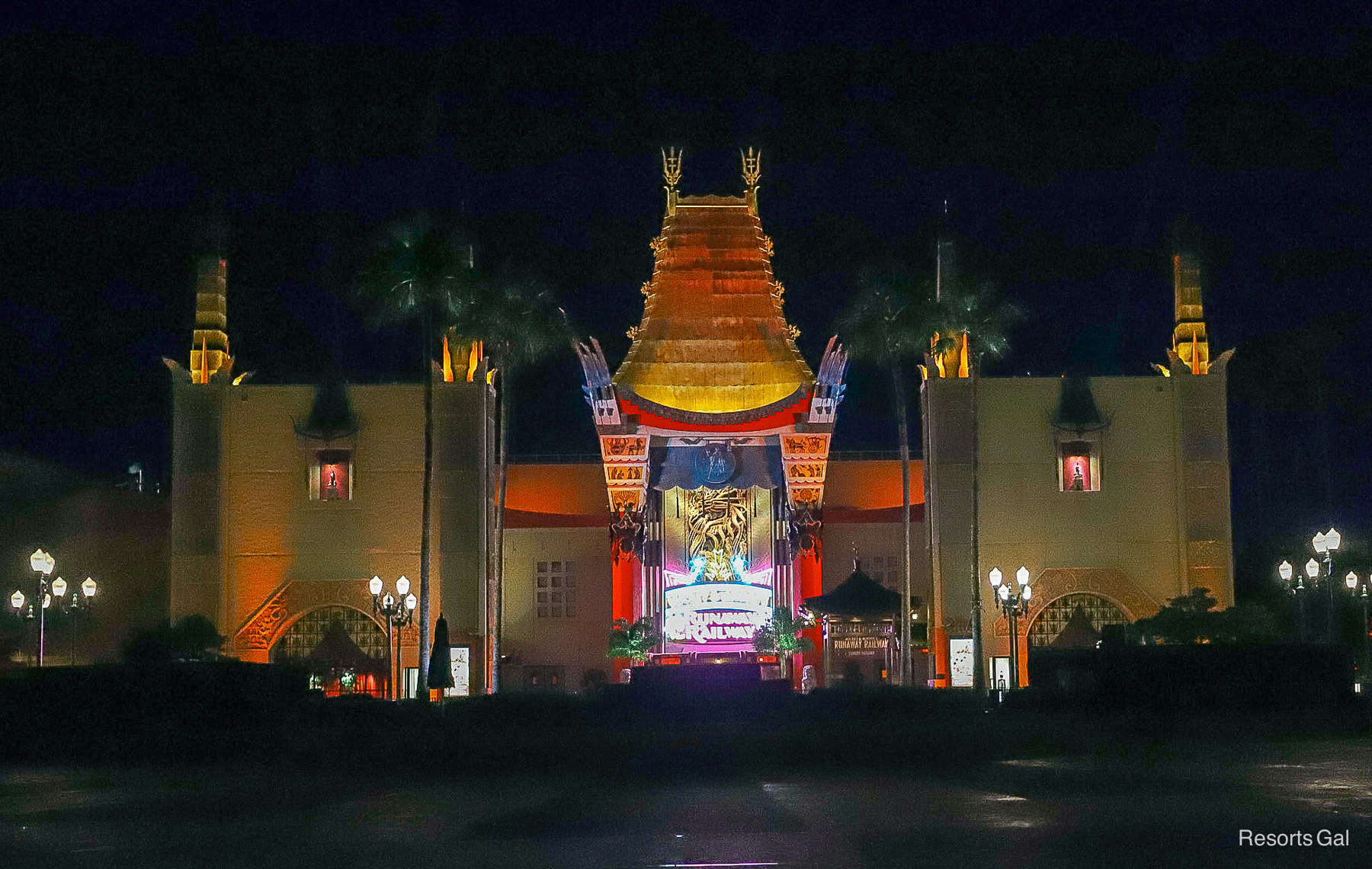 Disney After Hours at Hollywood Studios with no guests in the picture 