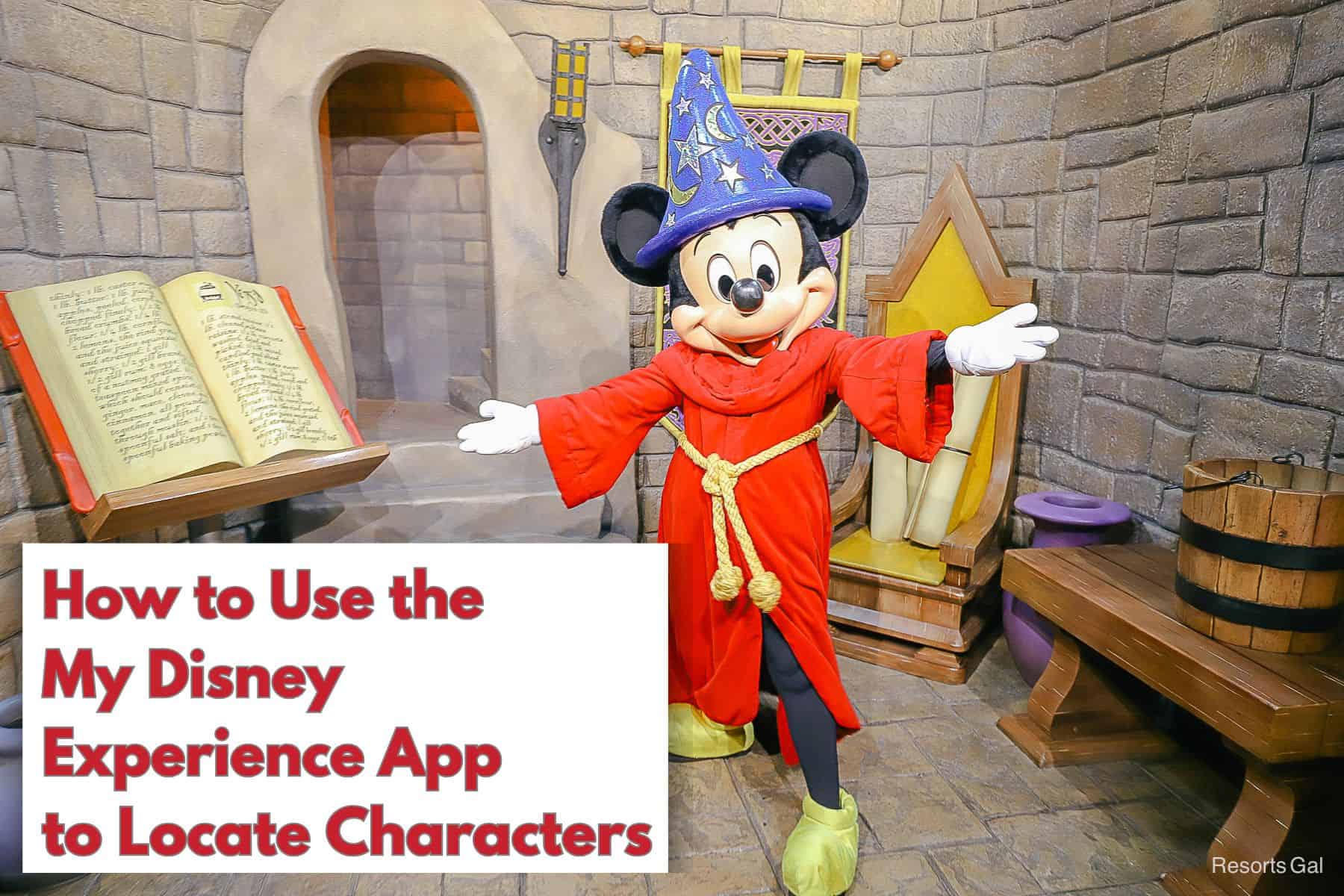 How to Use the My Disney Experience App to Locate Character Meet-and-Greets