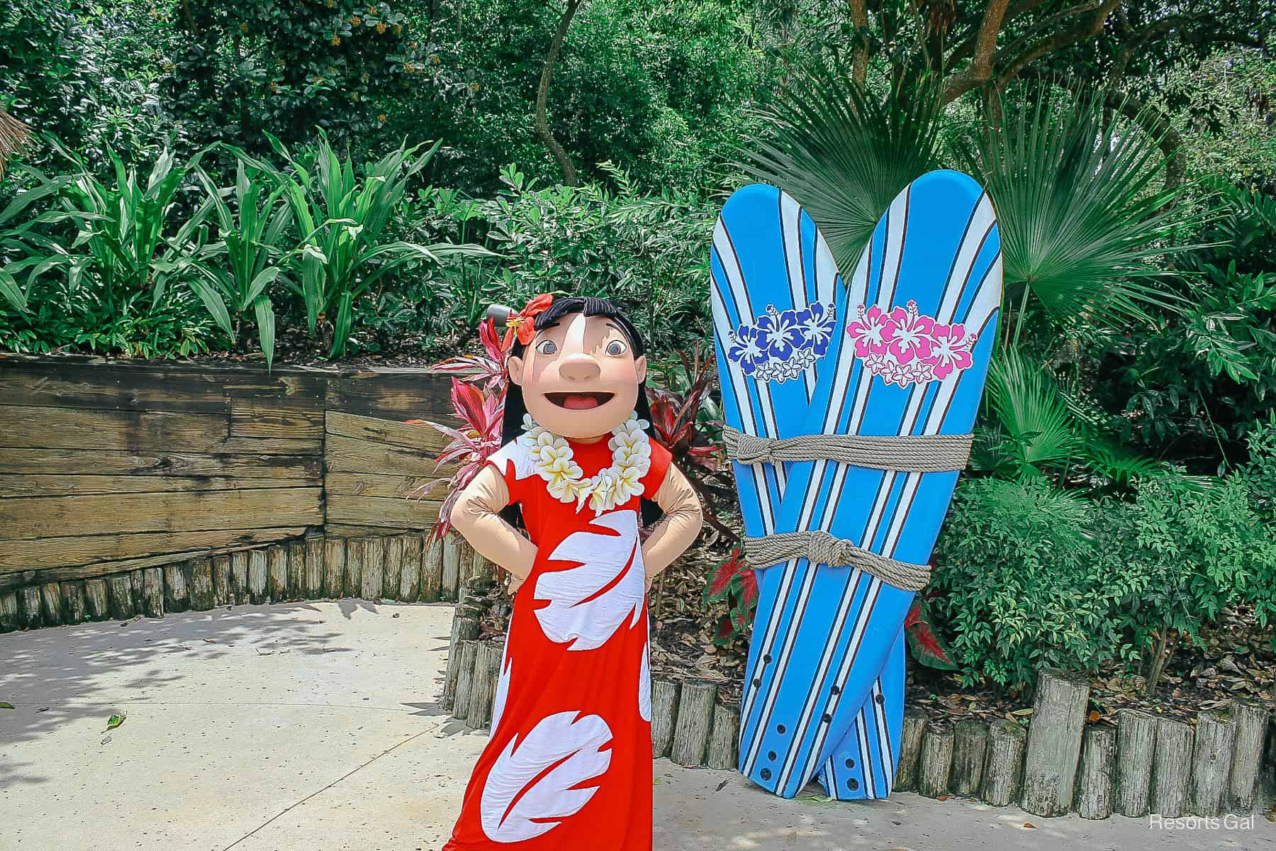 Lilo at Typhoon Lagoon 